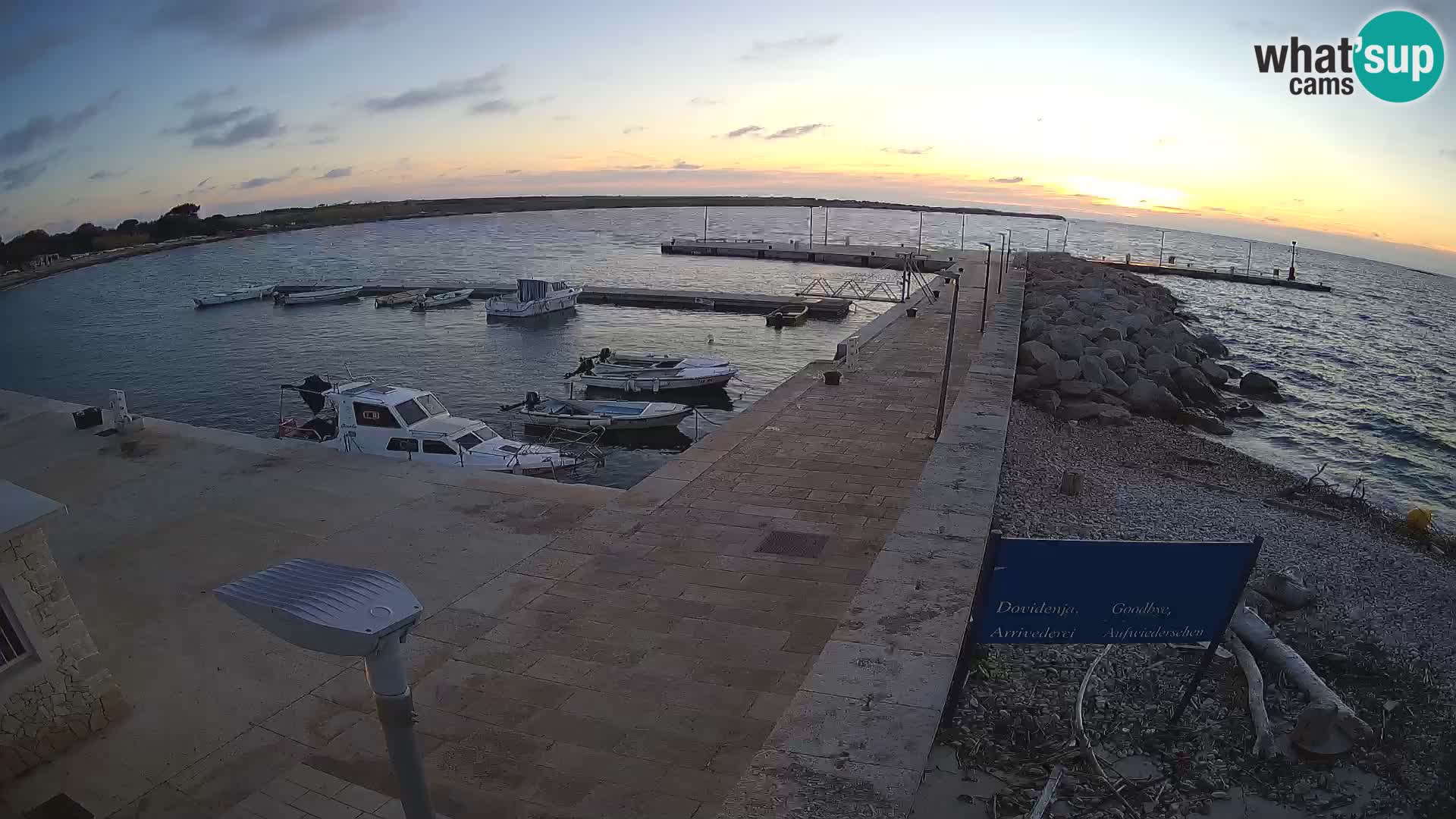 Webcam de l’île d’Unije – Explorez la beauté du joyau caché de la Croatie