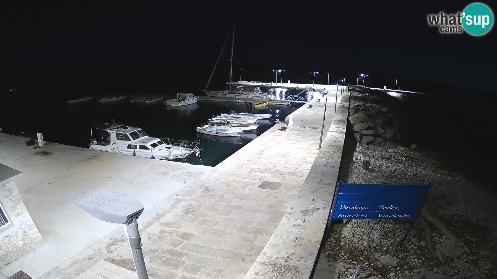 Webcam de l’île d’Unije – Explorez la beauté du joyau caché de la Croatie