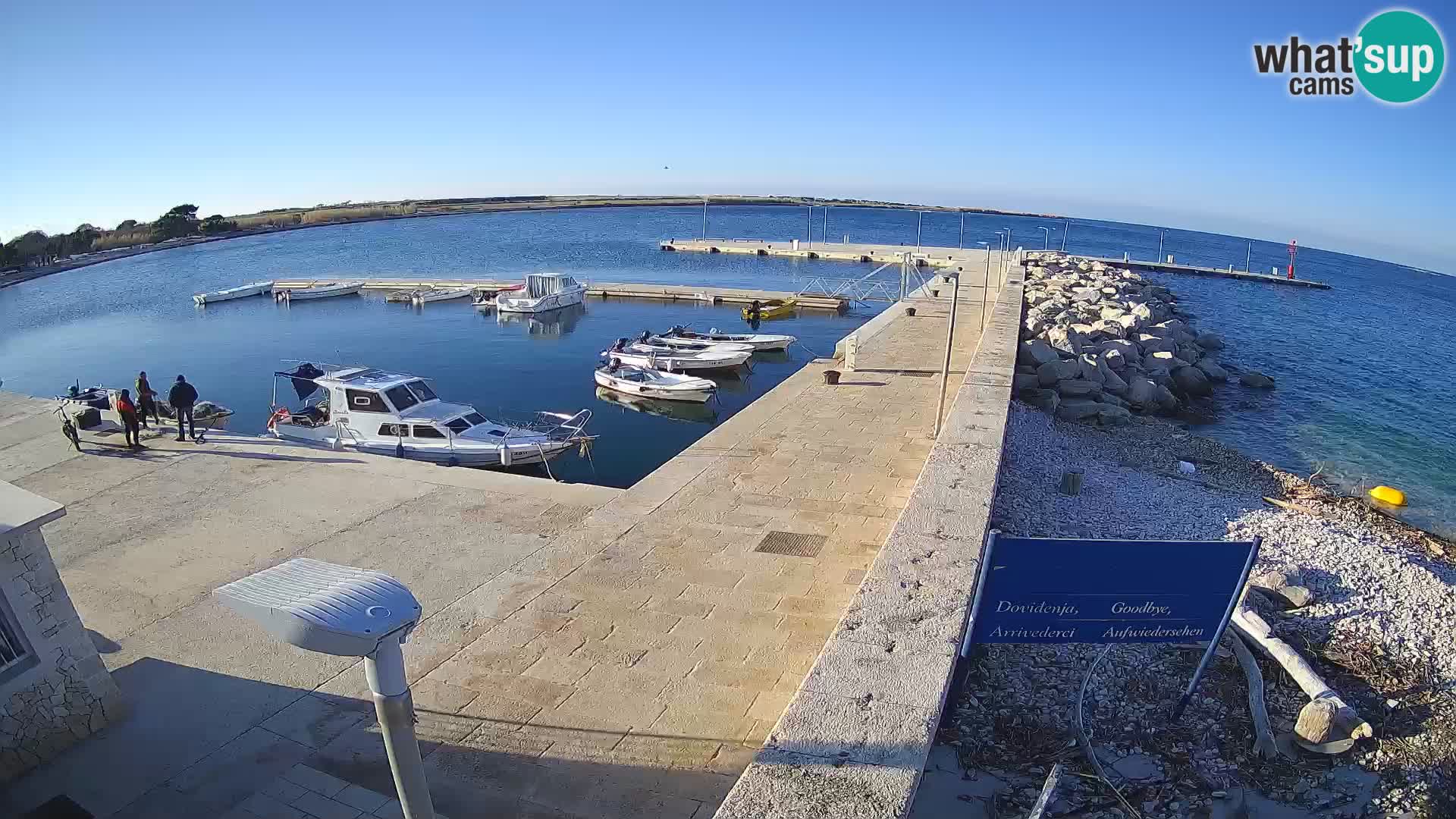Webcam de l’île d’Unije – Explorez la beauté du joyau caché de la Croatie