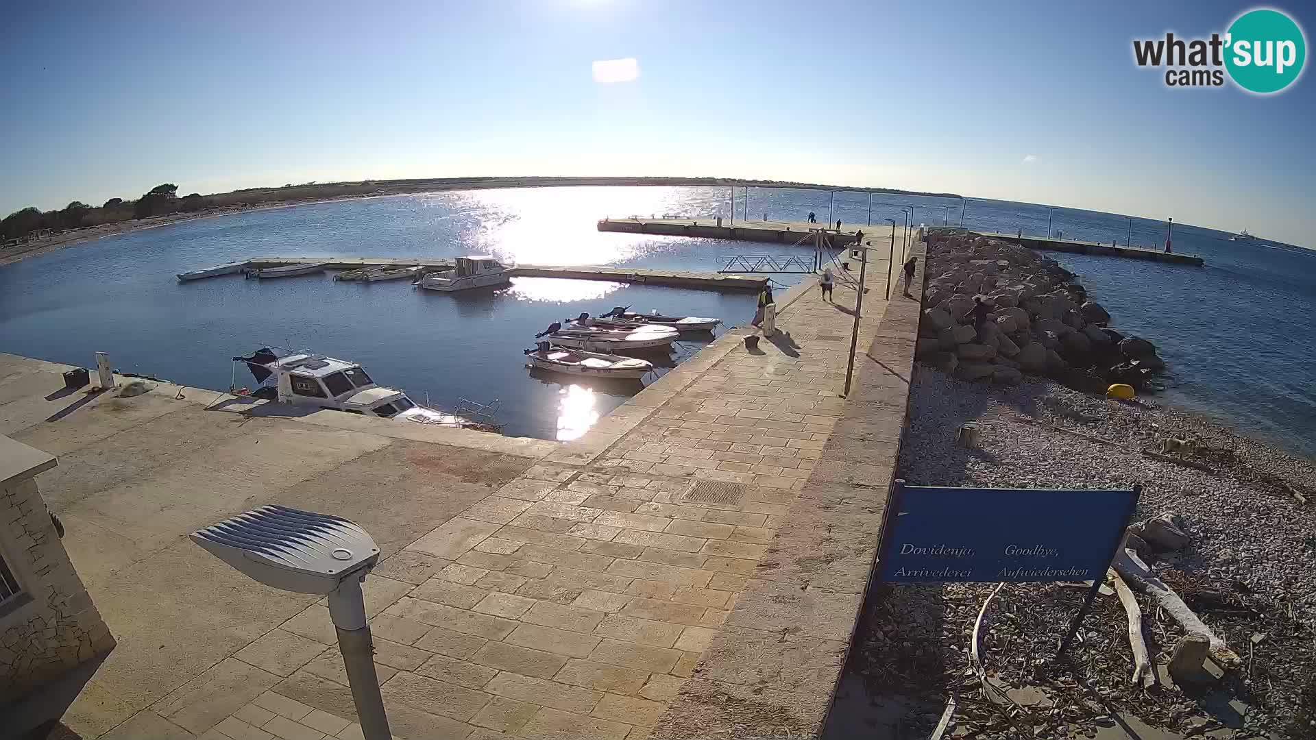 Webcam de l’île d’Unije – Explorez la beauté du joyau caché de la Croatie