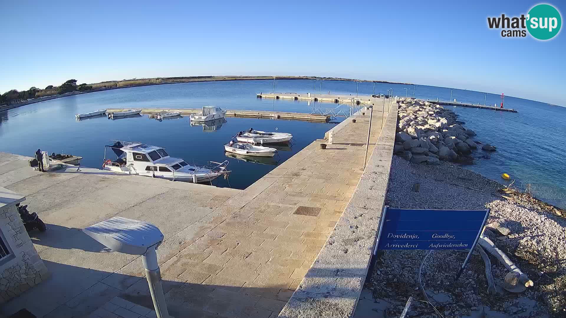 Webcam de l’île d’Unije – Explorez la beauté du joyau caché de la Croatie
