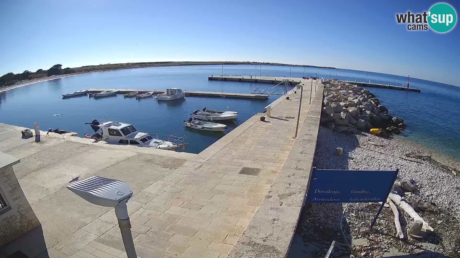 Webcam de l’île d’Unije – Explorez la beauté du joyau caché de la Croatie