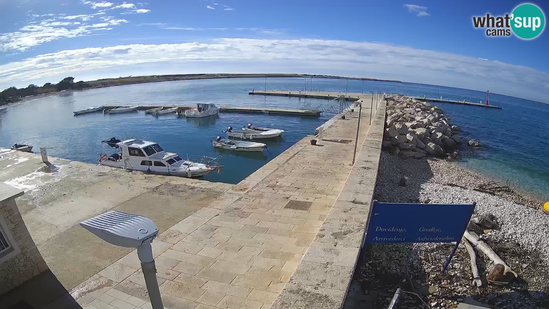 Webcam de l’île d’Unije – Explorez la beauté du joyau caché de la Croatie