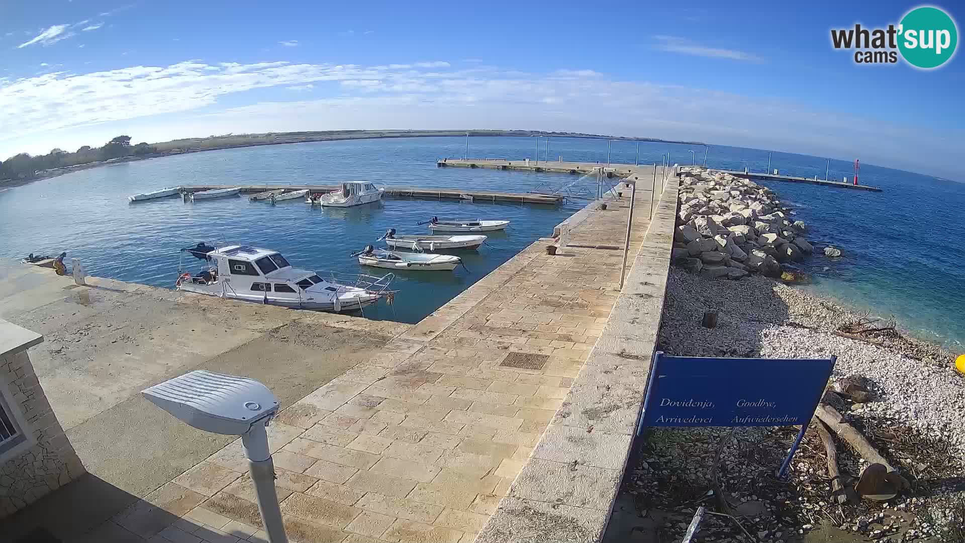 Webcam de l’île d’Unije – Explorez la beauté du joyau caché de la Croatie