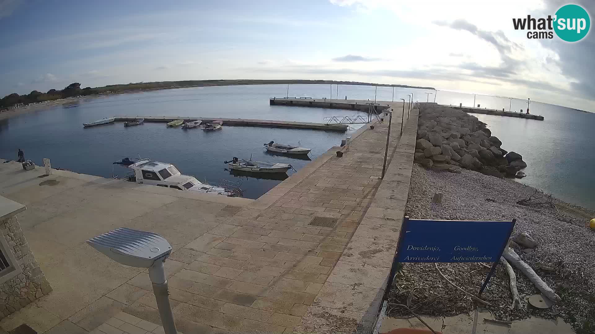 Webcam de l’île d’Unije – Explorez la beauté du joyau caché de la Croatie