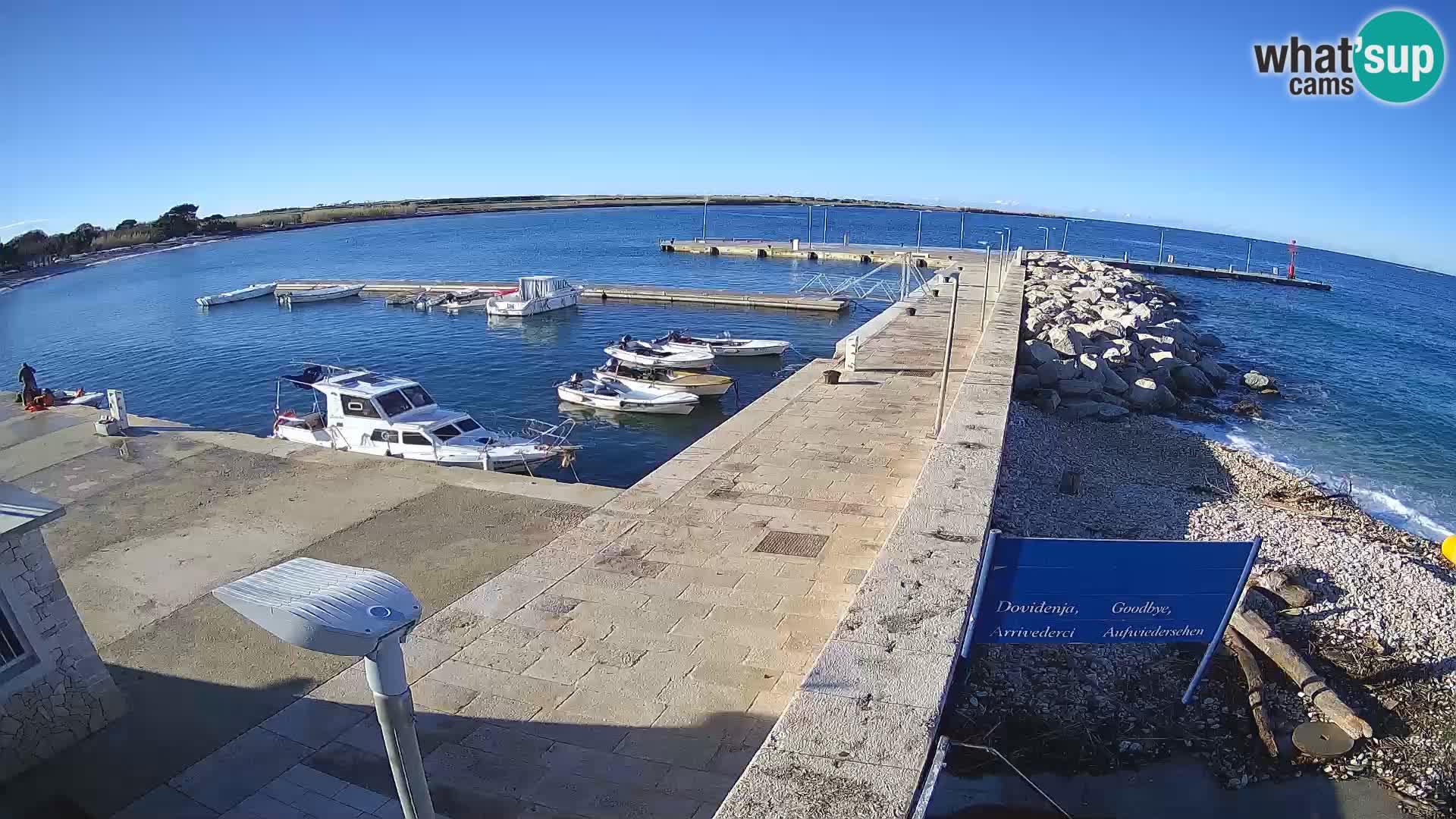 Webcam de l’île d’Unije – Explorez la beauté du joyau caché de la Croatie