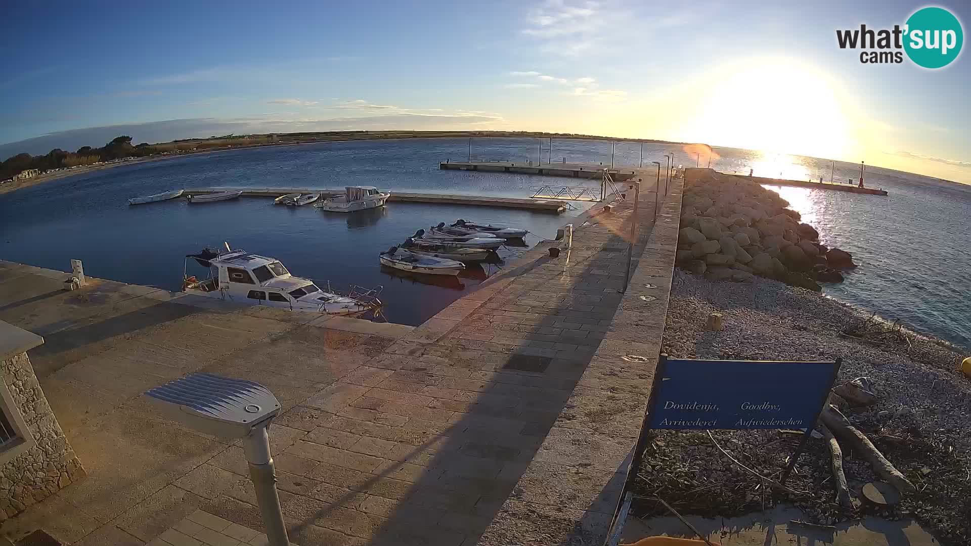 Webcam de l’île d’Unije – Explorez la beauté du joyau caché de la Croatie