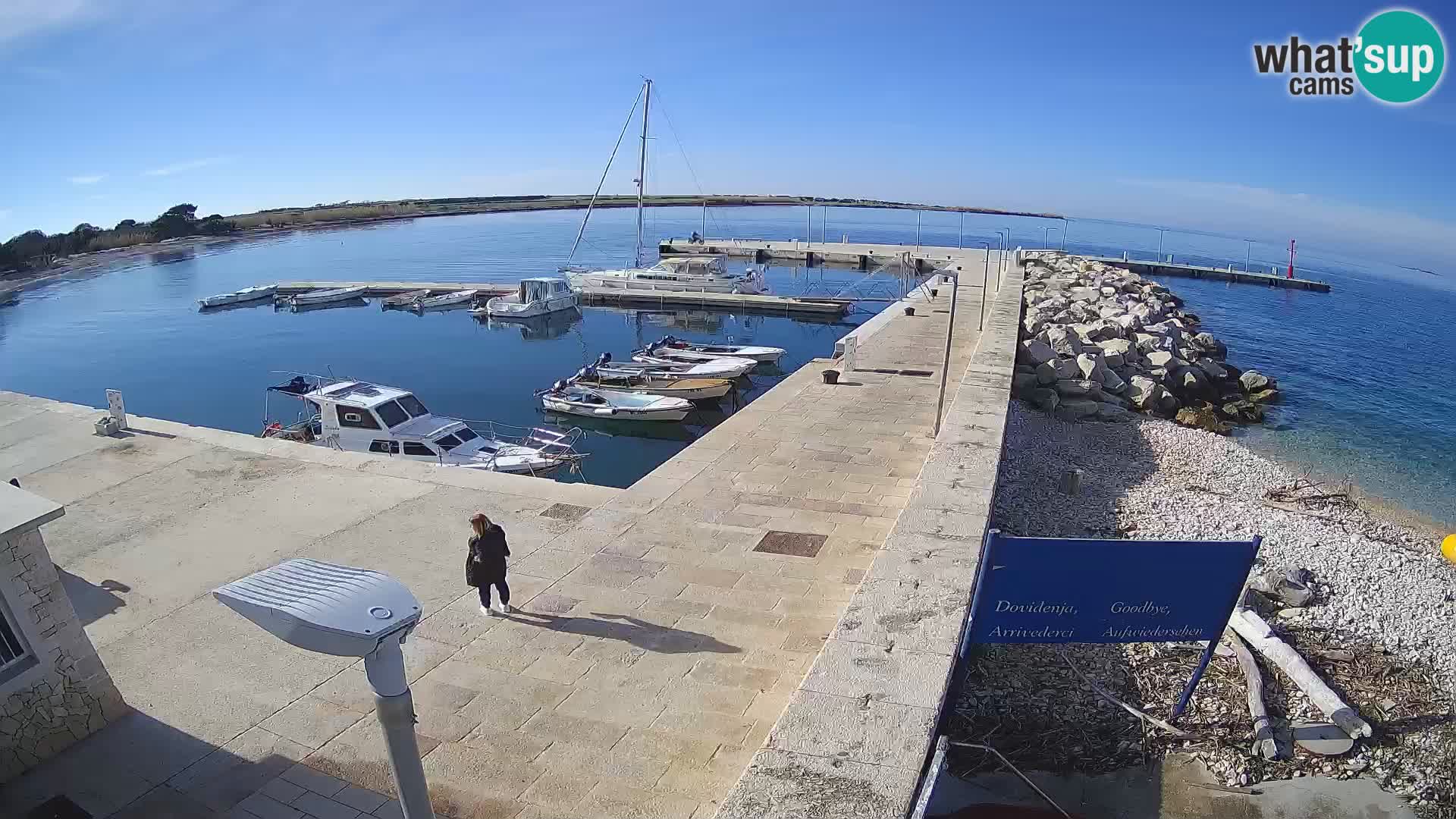 Webcam de l&rsquo;île d&rsquo;Unije – Explorez la beauté du joyau caché de la Croatie