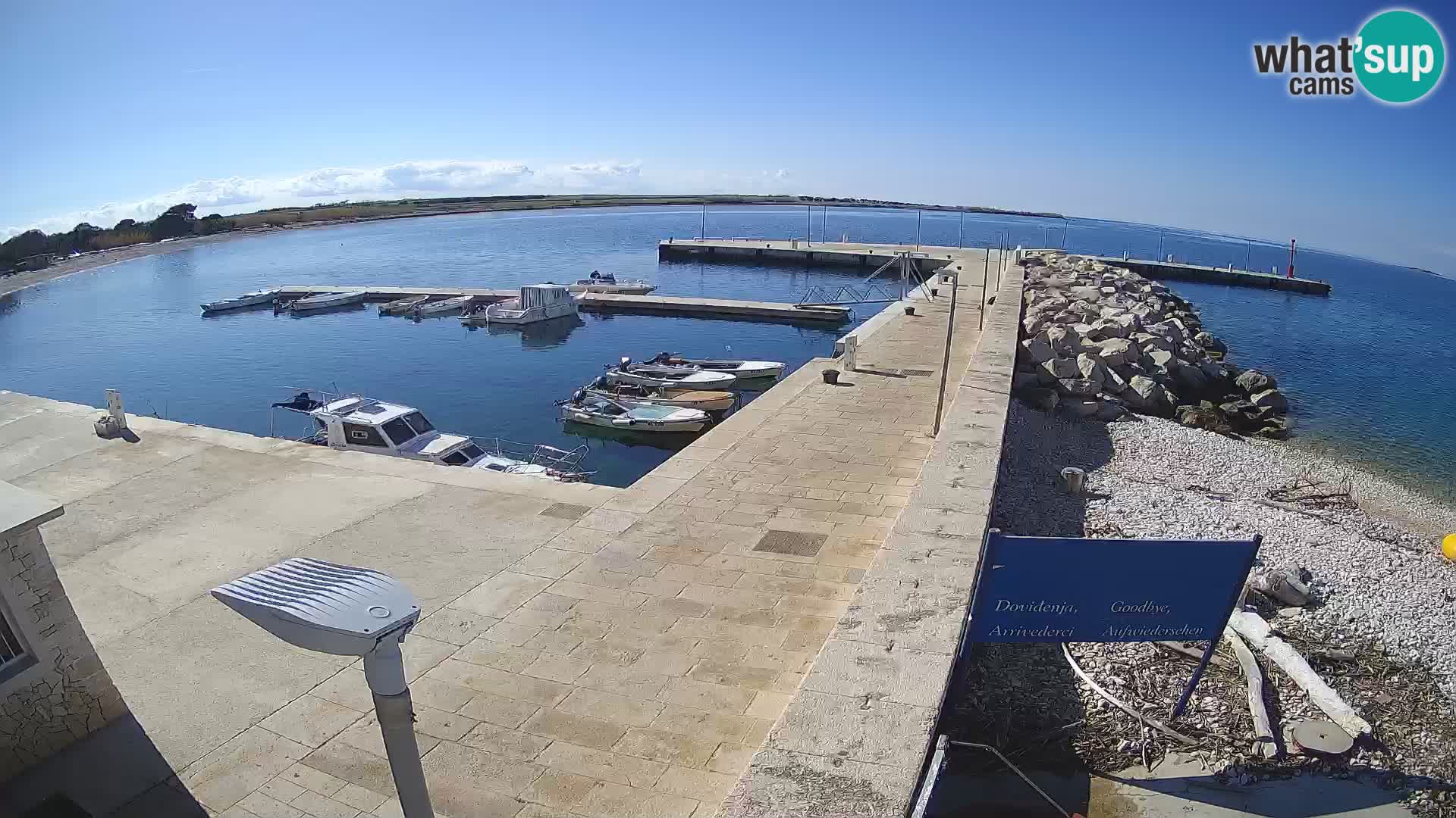 Webcam de l’île d’Unije – Explorez la beauté du joyau caché de la Croatie