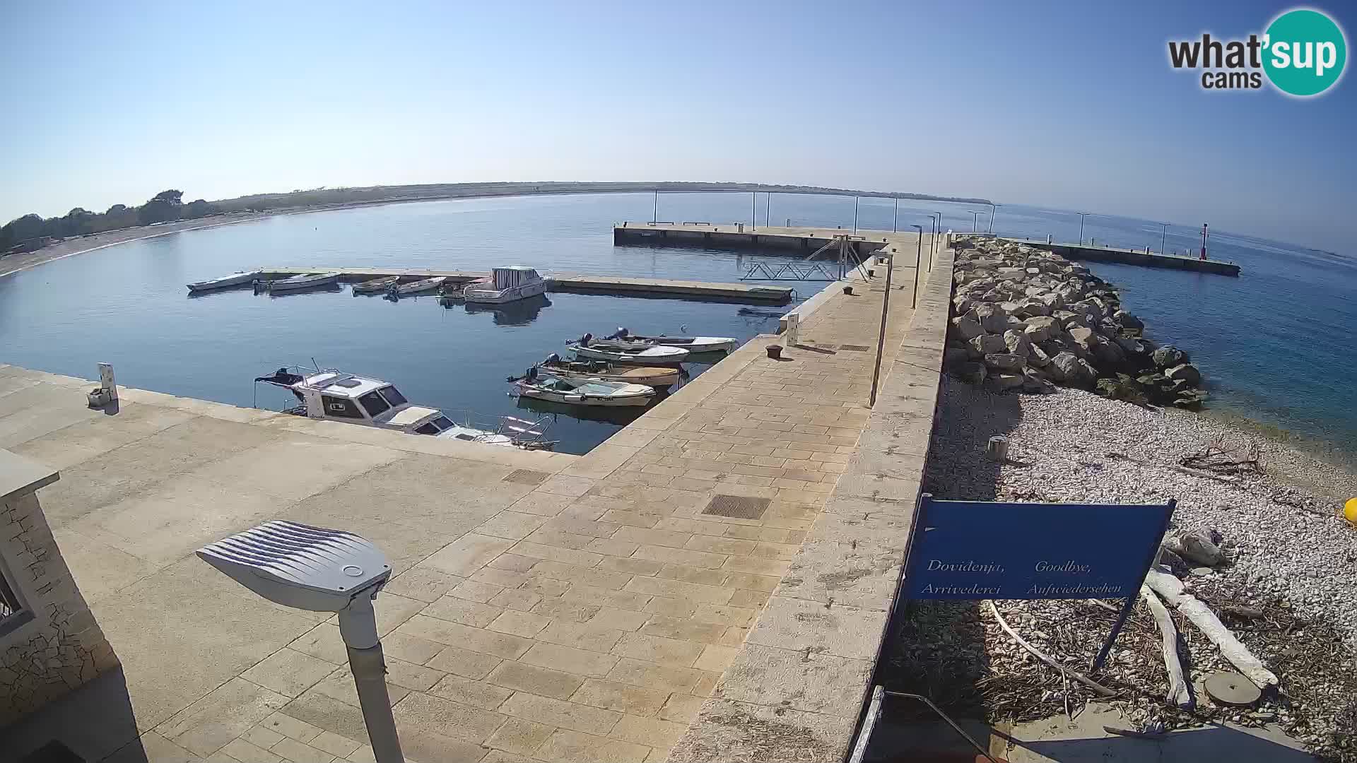 Webcam de l’île d’Unije – Explorez la beauté du joyau caché de la Croatie