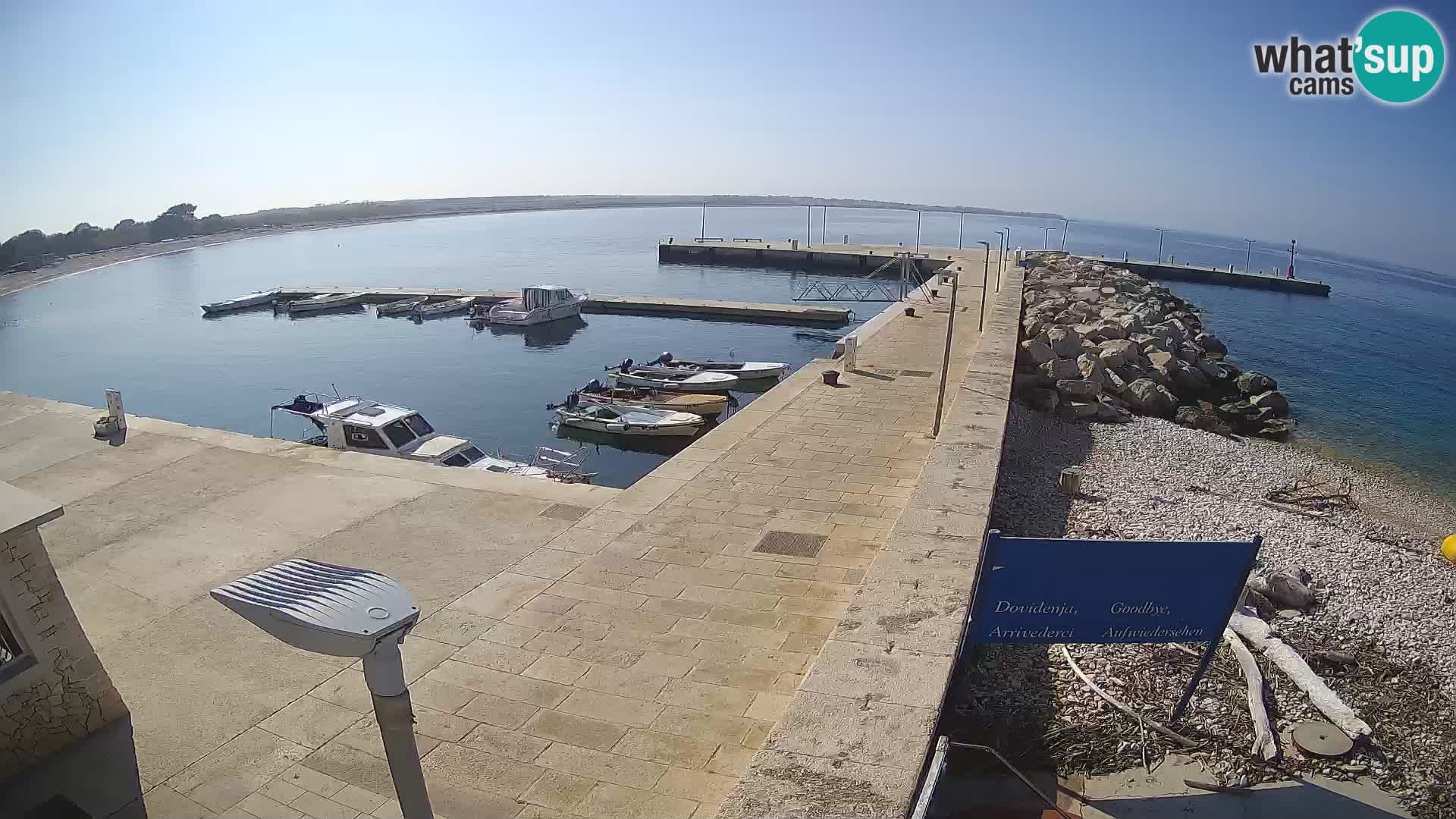Webcam de l’île d’Unije – Explorez la beauté du joyau caché de la Croatie