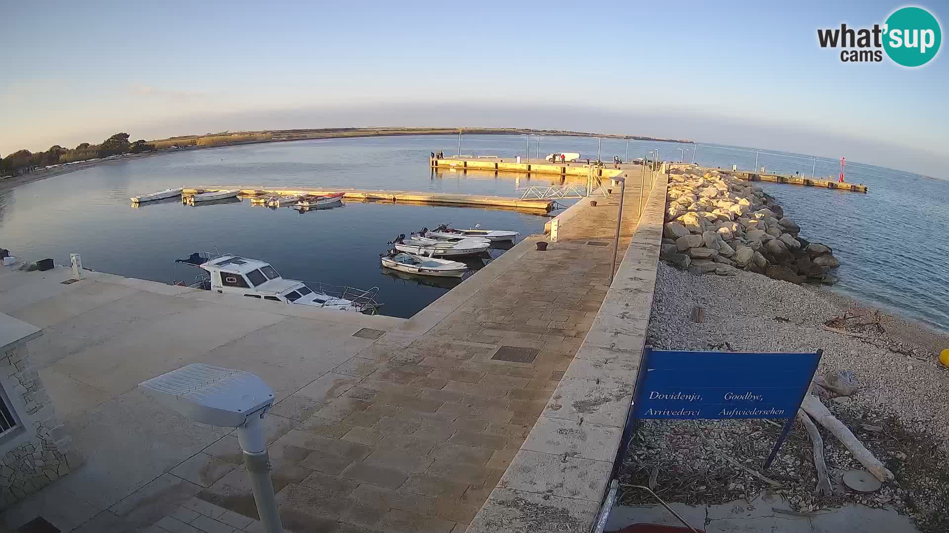 Webcam de l’île d’Unije – Explorez la beauté du joyau caché de la Croatie