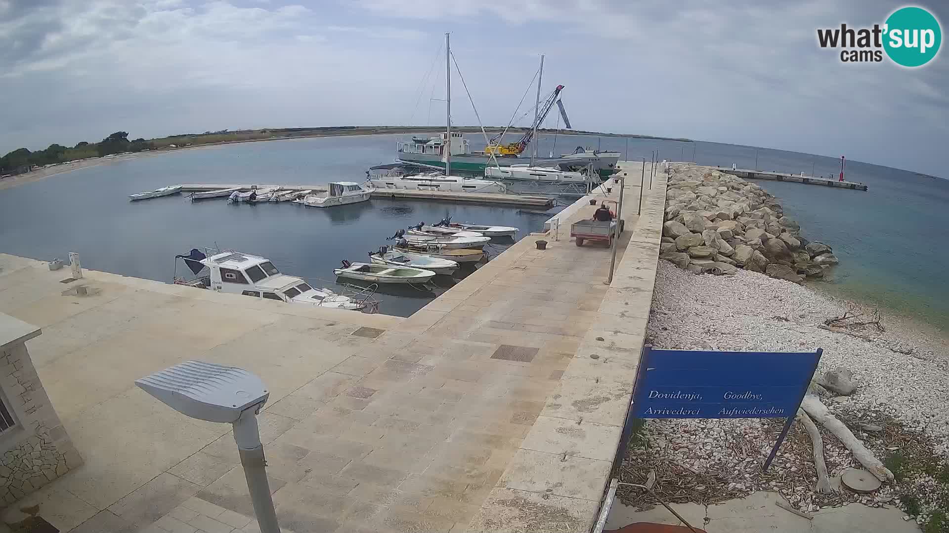 Spletna kamera otoka Unije – Raziščite lepoto skritega dragulja Hrvaške