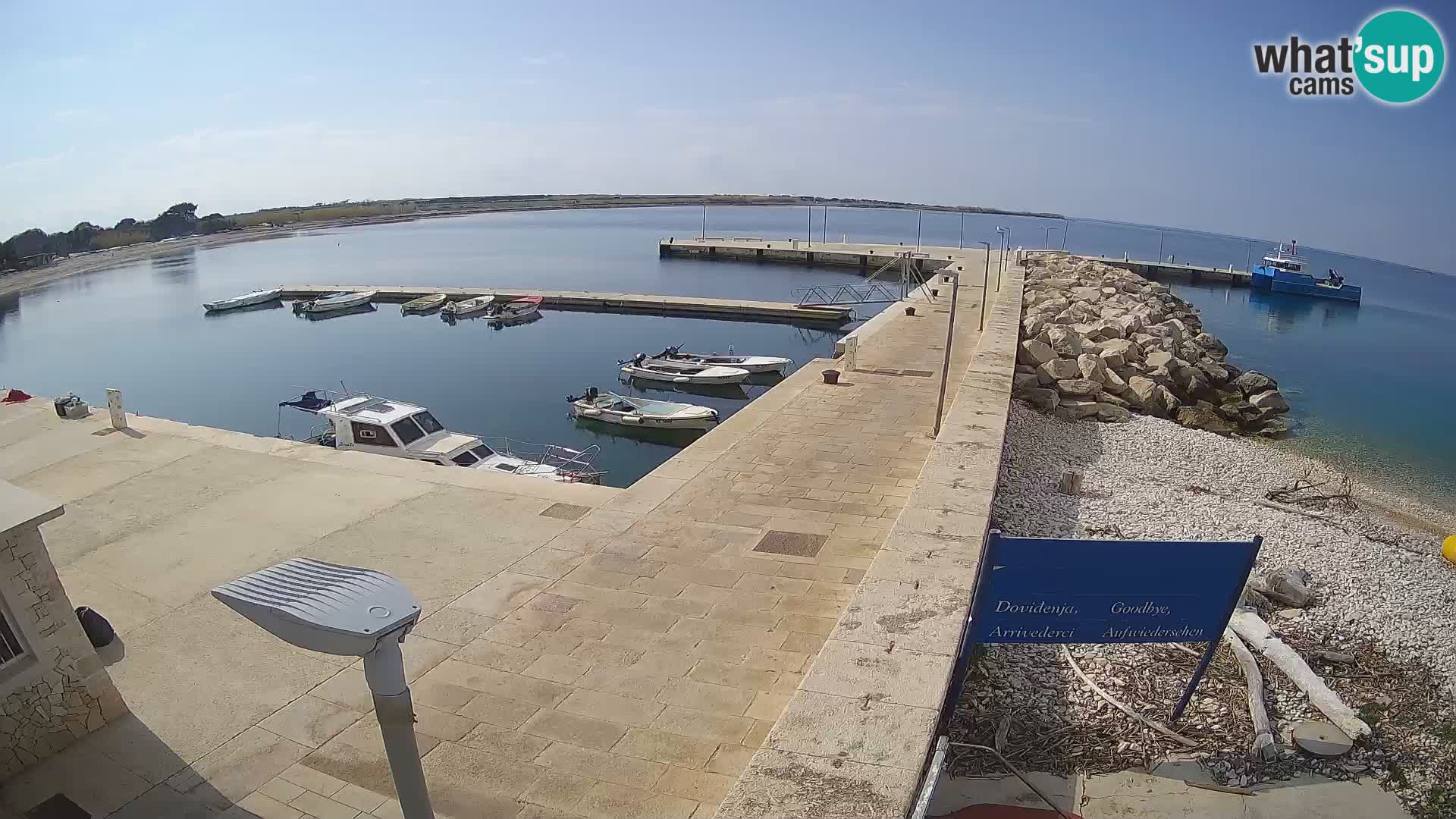 Webcam de l’île d’Unije – Explorez la beauté du joyau caché de la Croatie