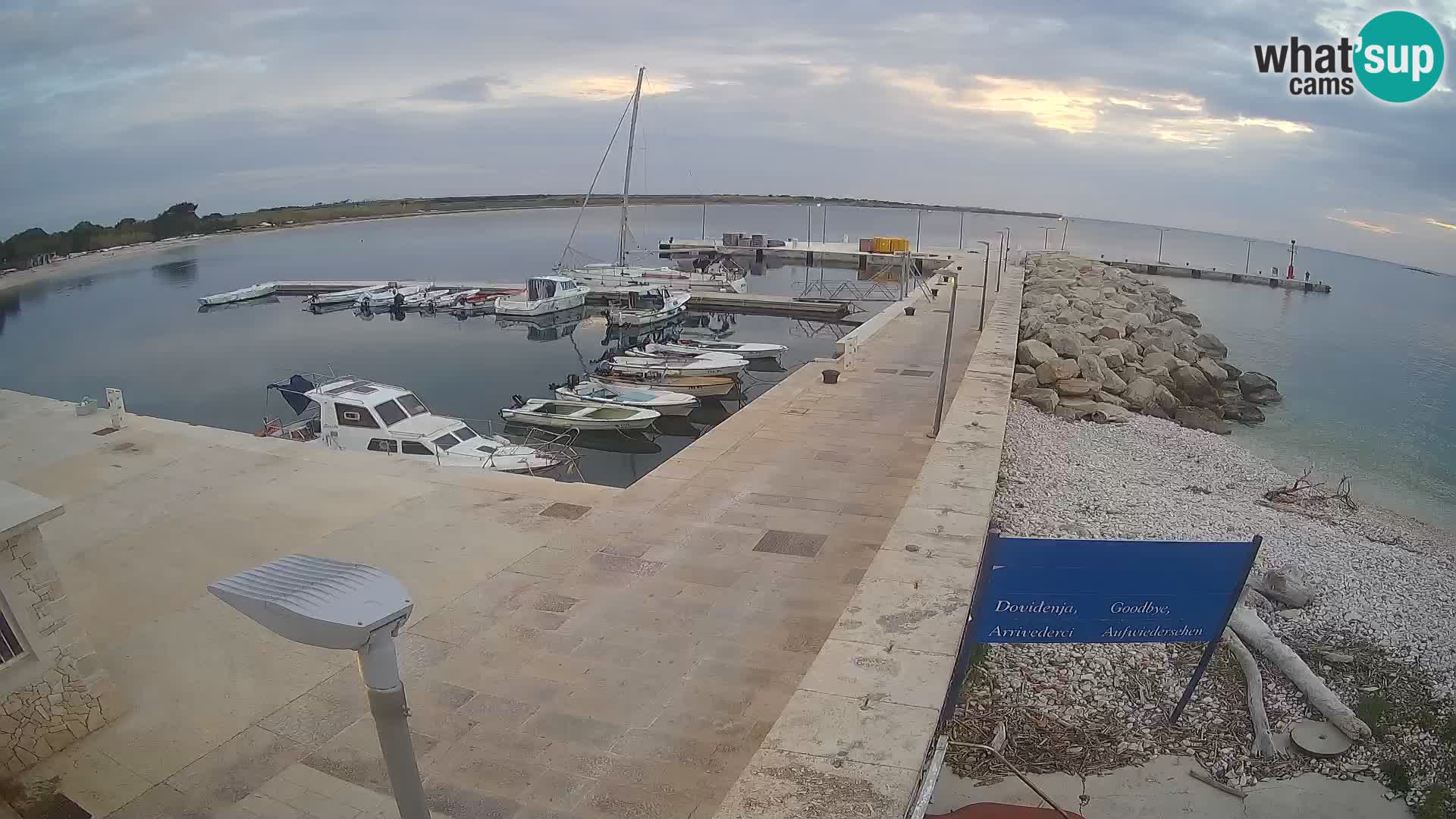 Webcam de l’île d’Unije – Explorez la beauté du joyau caché de la Croatie