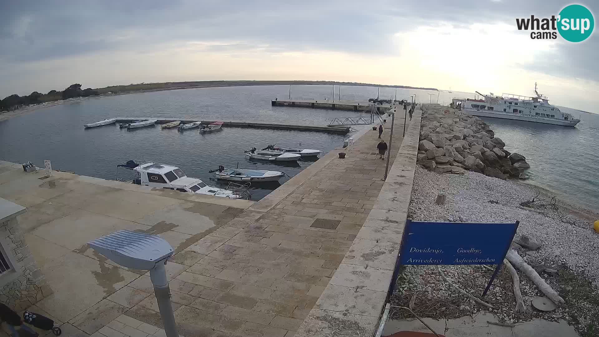 Webcam de l’île d’Unije – Explorez la beauté du joyau caché de la Croatie