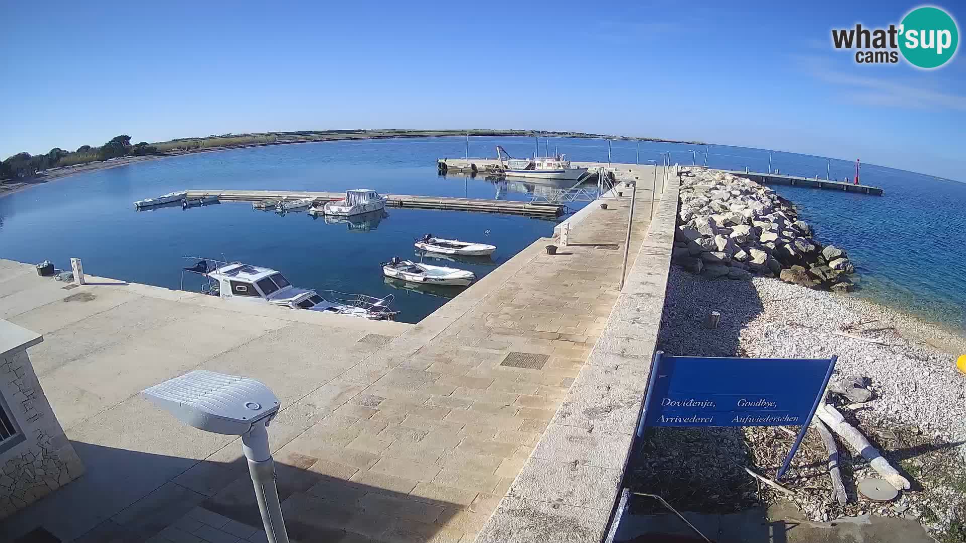 Webcam de l’île d’Unije – Explorez la beauté du joyau caché de la Croatie