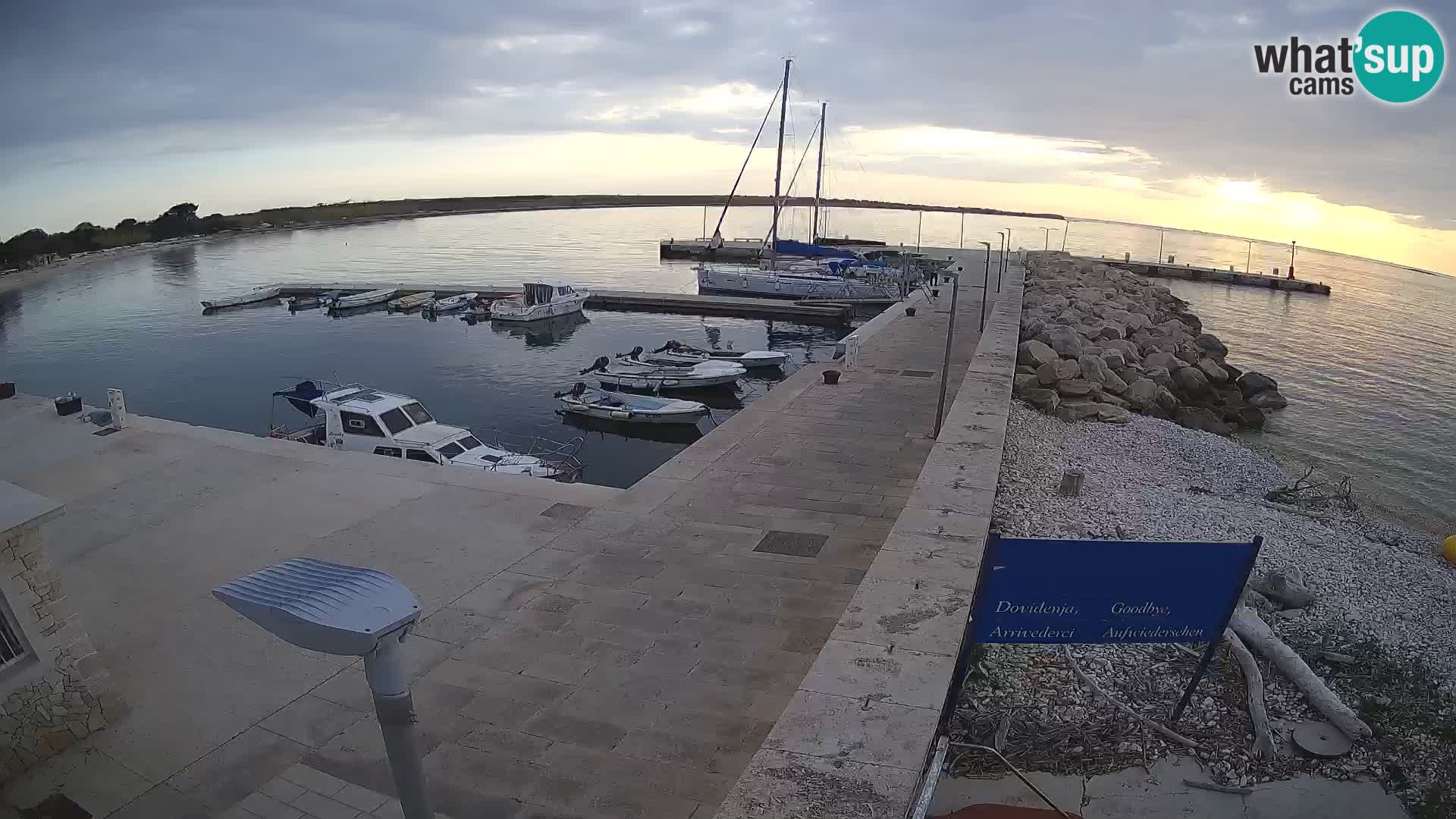 Webcam de l’île d’Unije – Explorez la beauté du joyau caché de la Croatie