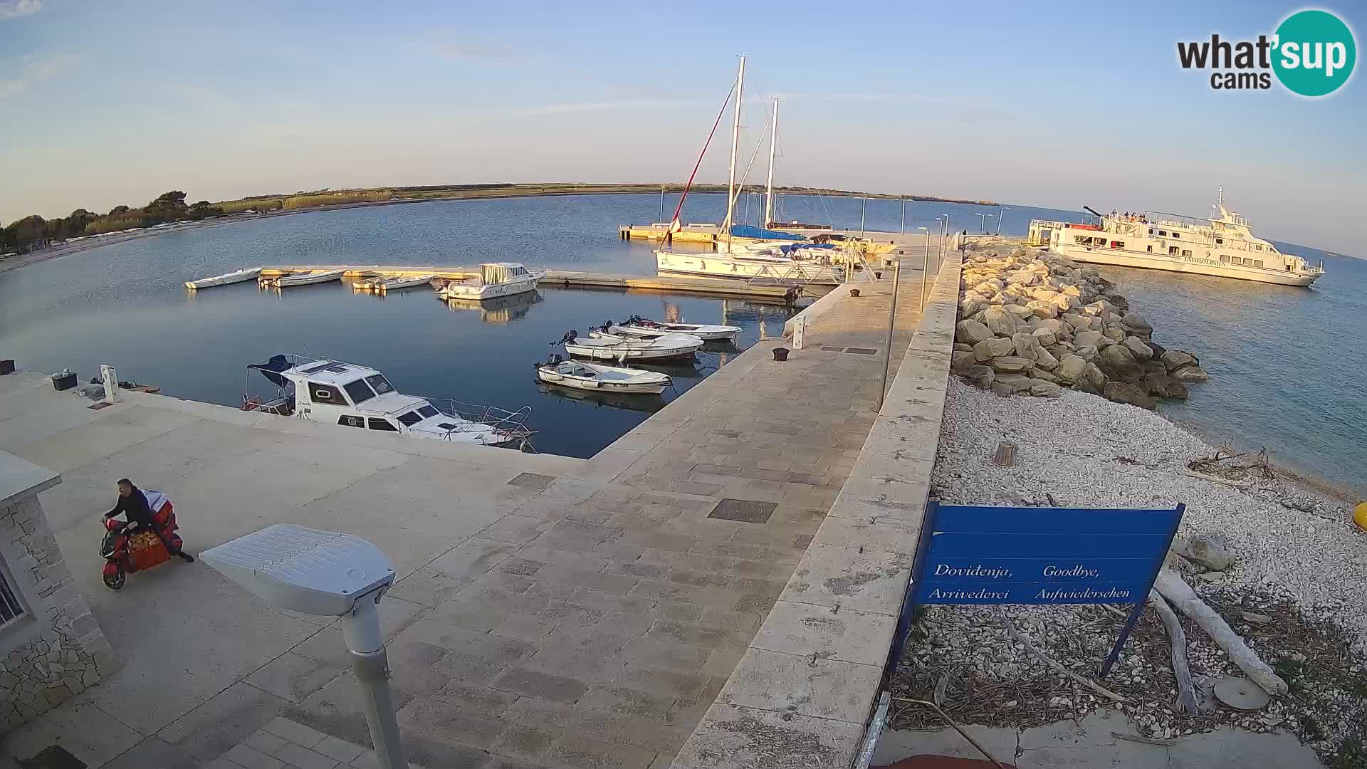 Webcam de l’île d’Unije – Explorez la beauté du joyau caché de la Croatie