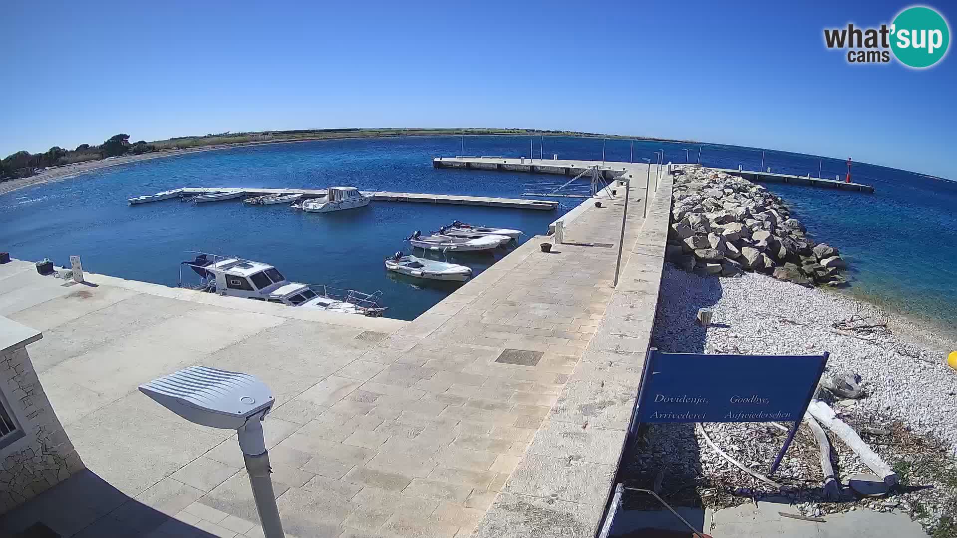 Webcam de l’île d’Unije – Explorez la beauté du joyau caché de la Croatie