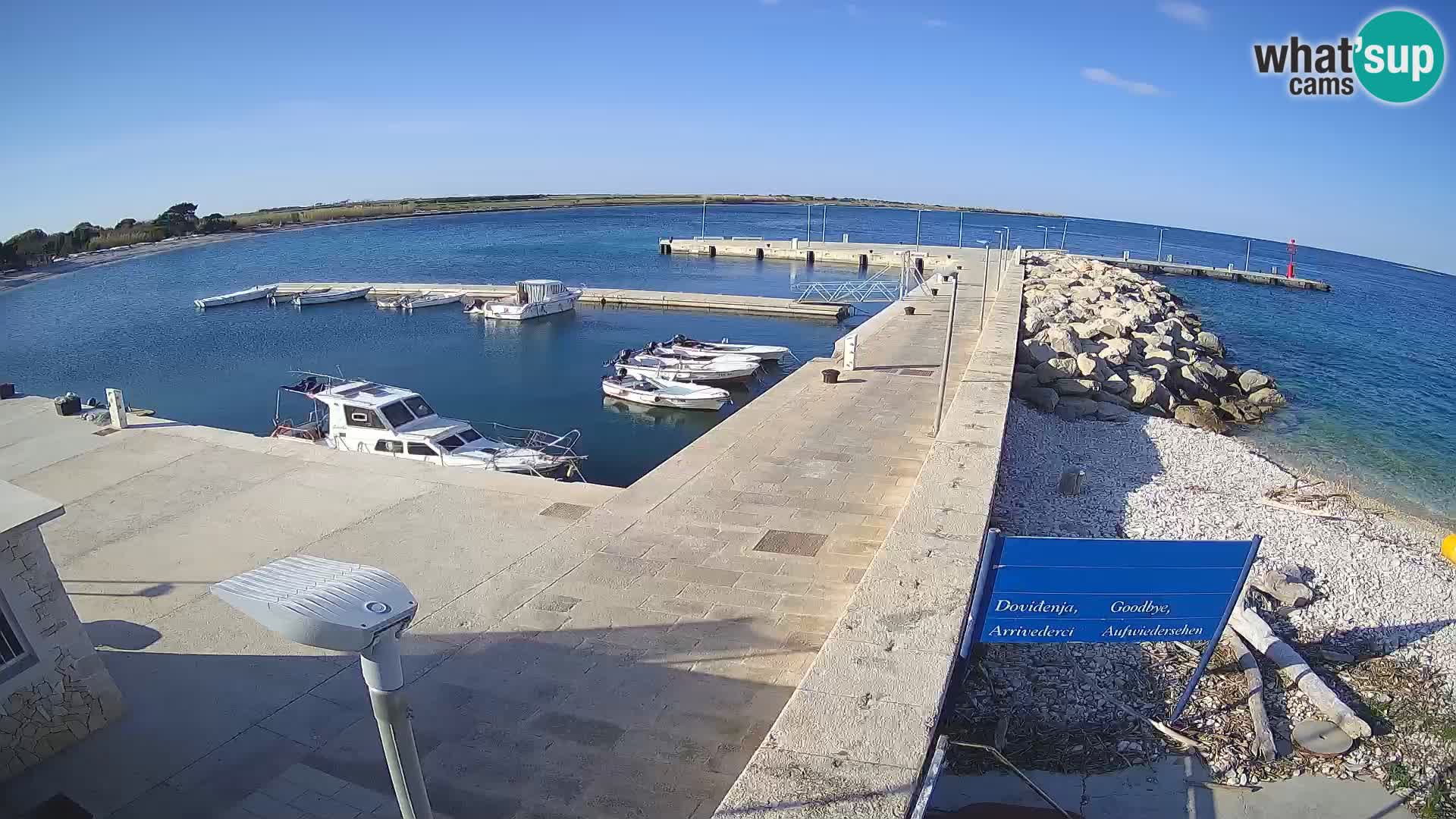 Webcam de l’île d’Unije – Explorez la beauté du joyau caché de la Croatie