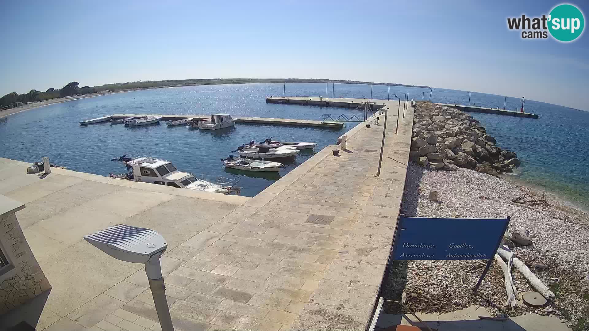 Webcam de l’île d’Unije – Explorez la beauté du joyau caché de la Croatie