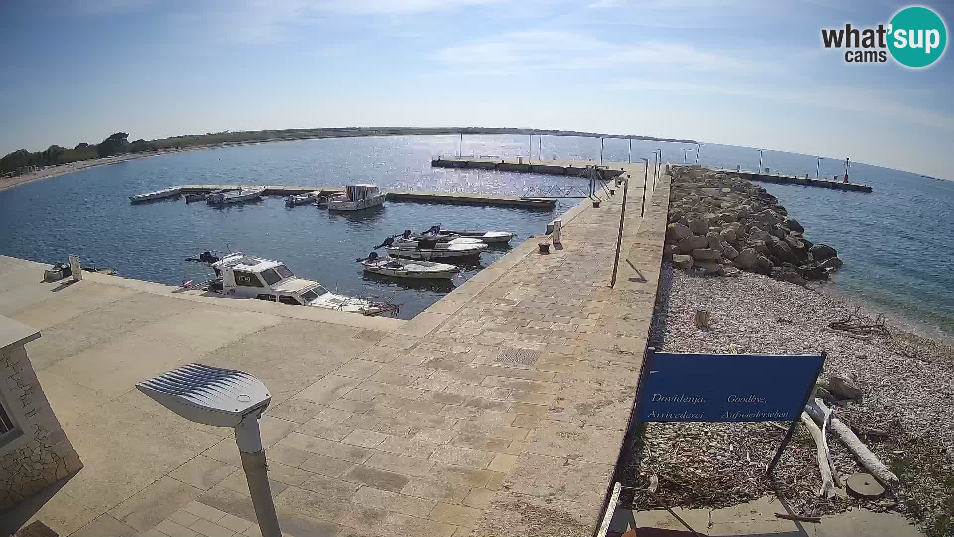 Webcam de l’île d’Unije – Explorez la beauté du joyau caché de la Croatie