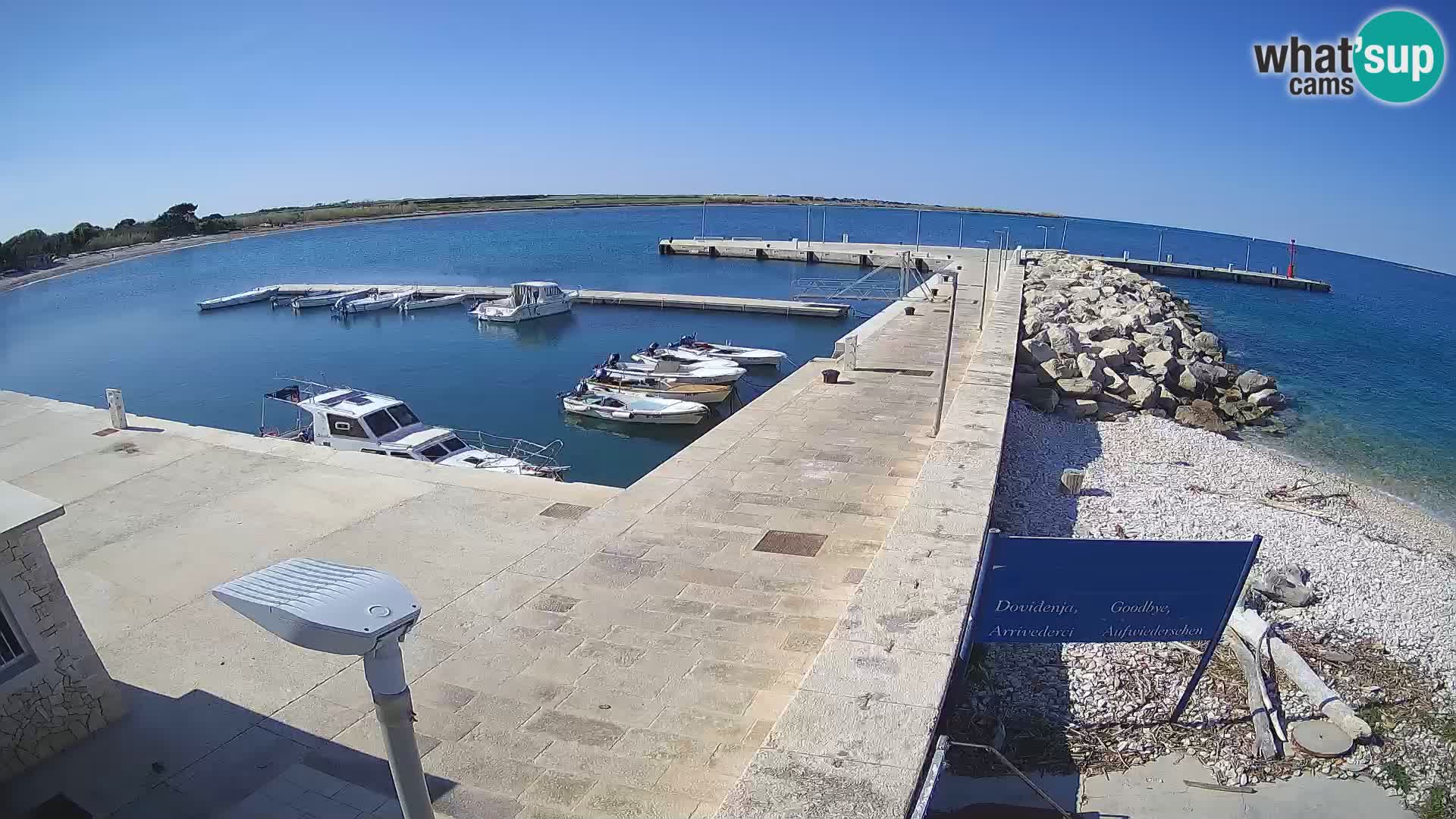 Webcam de l’île d’Unije – Explorez la beauté du joyau caché de la Croatie