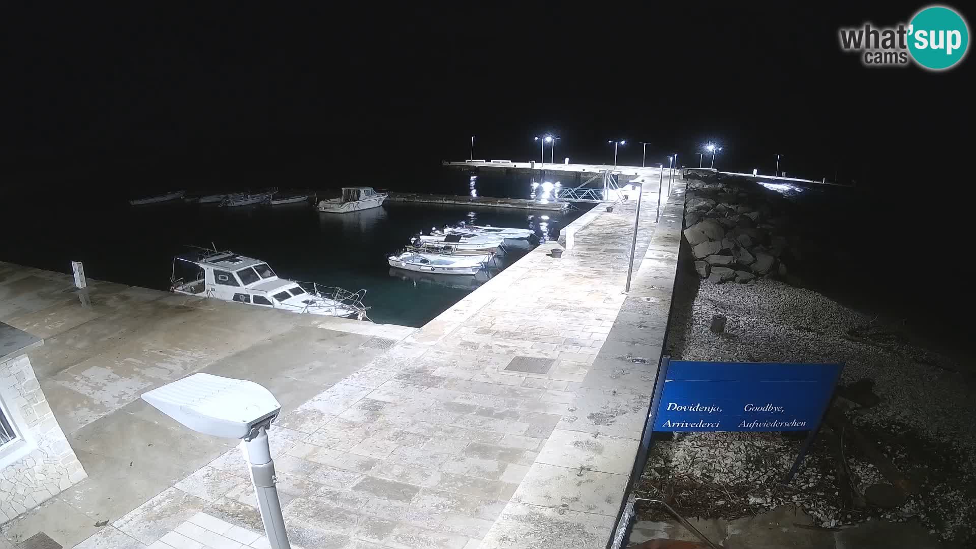 Webcam de l’île d’Unije – Explorez la beauté du joyau caché de la Croatie