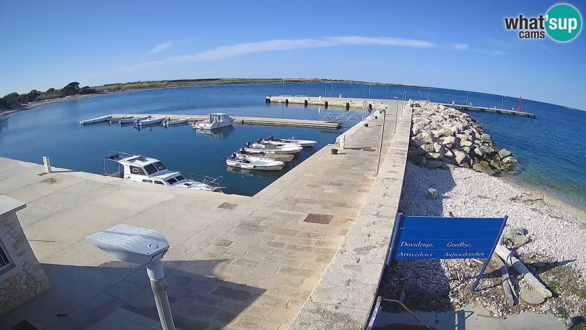 Webcam de l’île d’Unije – Explorez la beauté du joyau caché de la Croatie