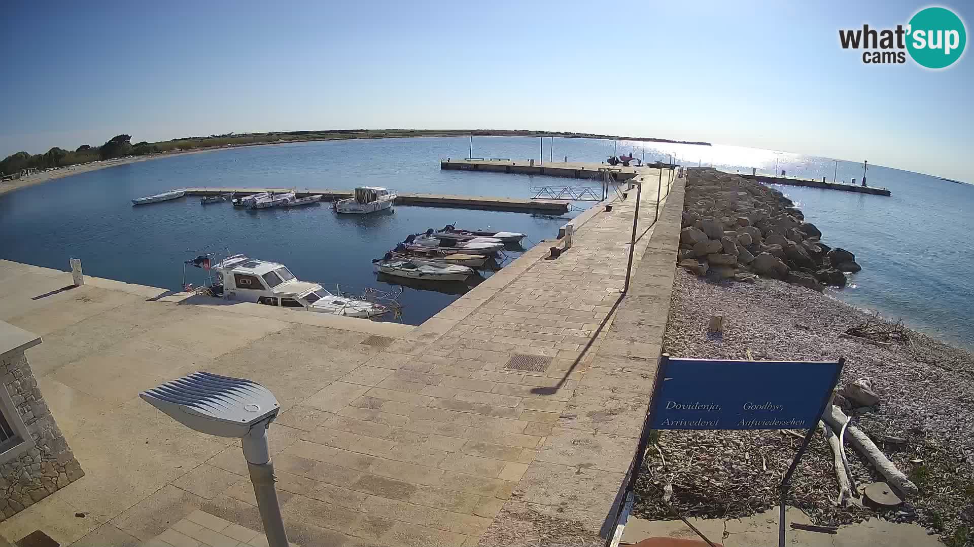 Webcam de l’île d’Unije – Explorez la beauté du joyau caché de la Croatie