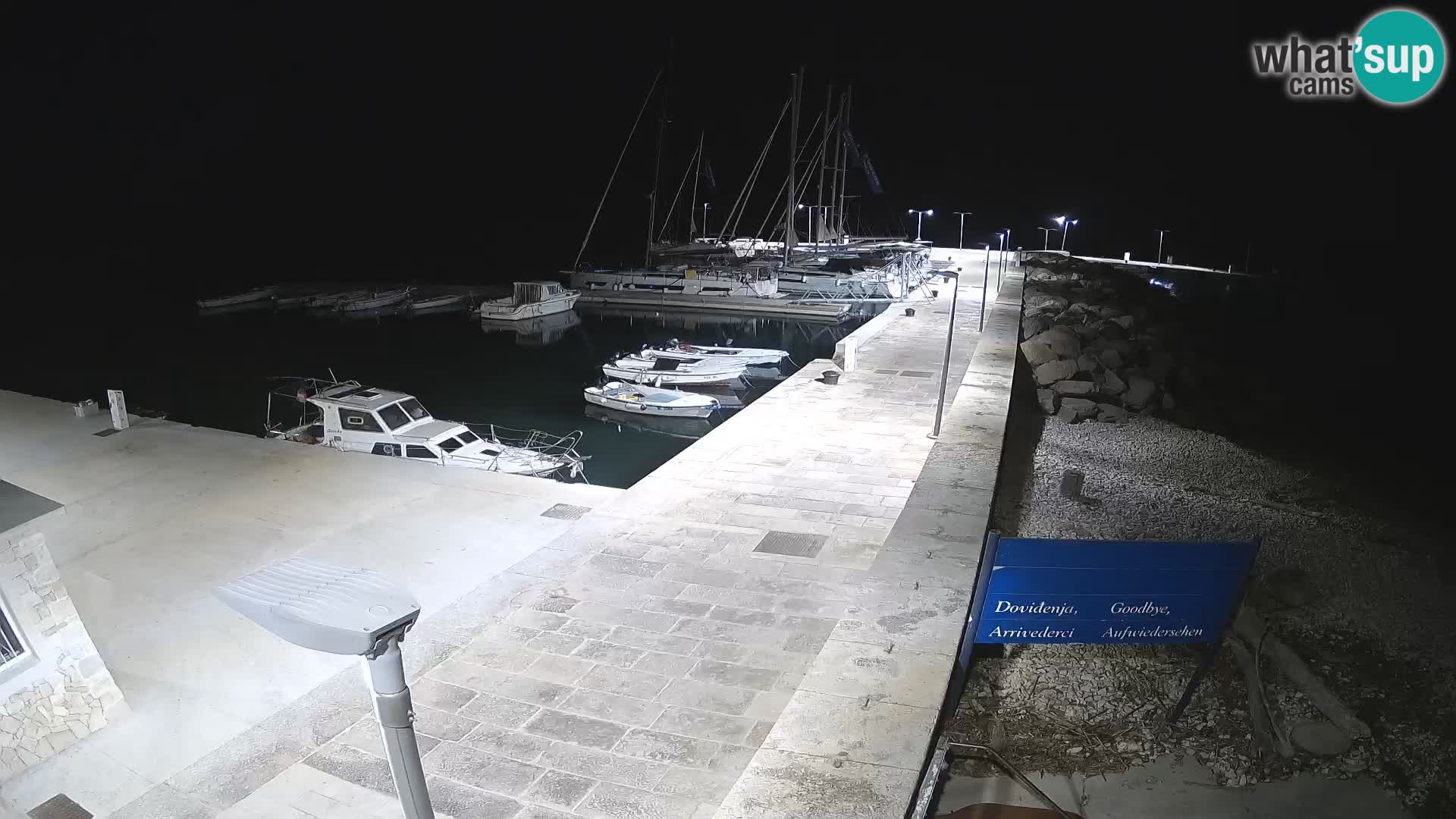 Webcam de l’île d’Unije – Explorez la beauté du joyau caché de la Croatie