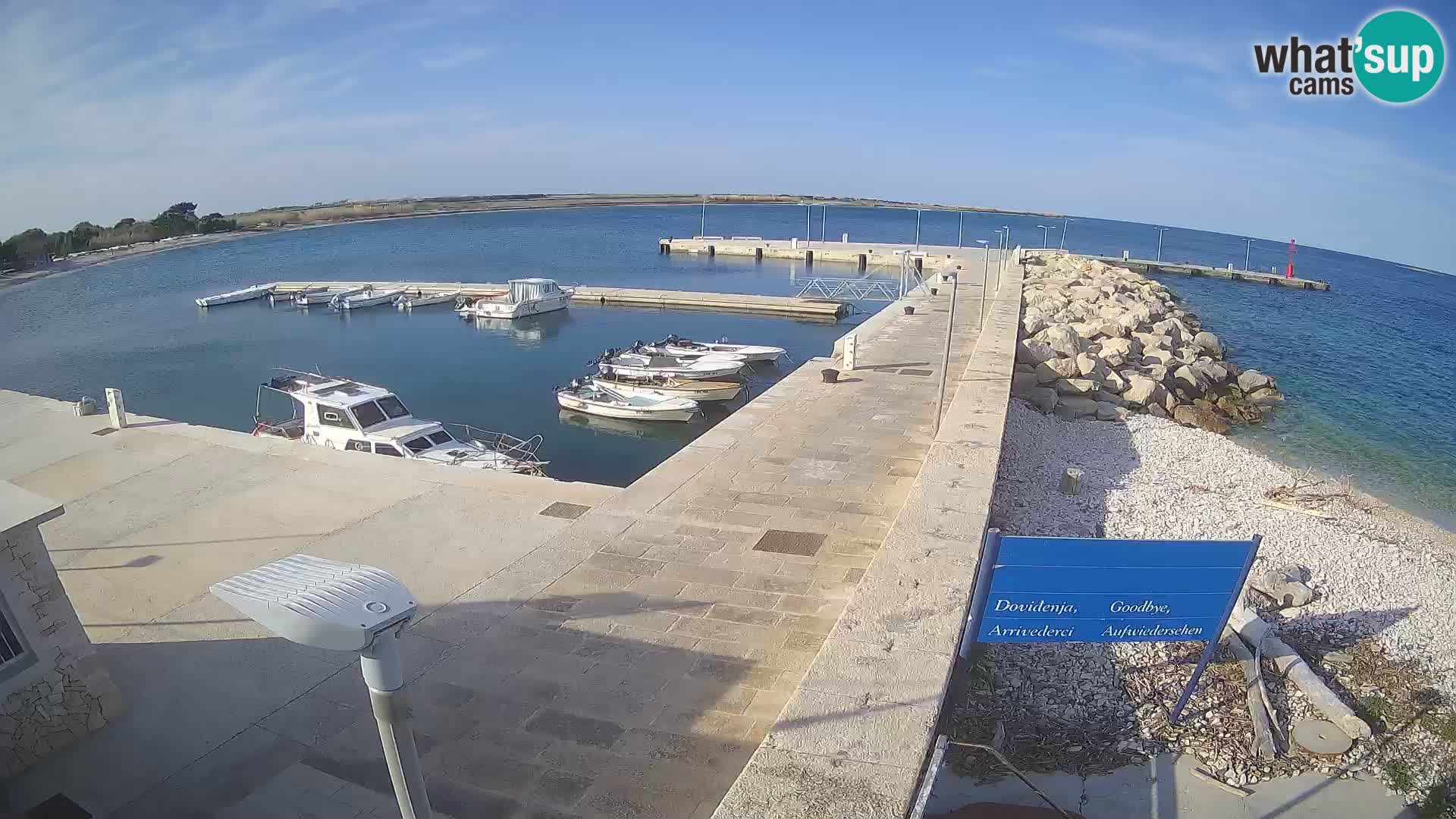 Webcam de l’île d’Unije – Explorez la beauté du joyau caché de la Croatie