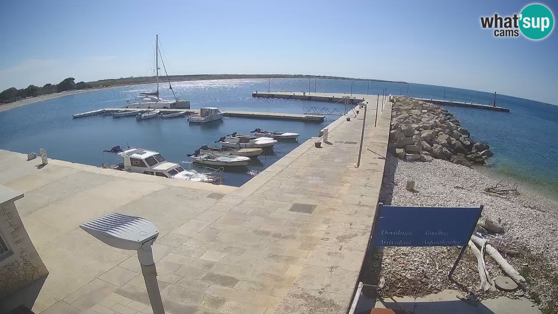Webcam de l’île d’Unije – Explorez la beauté du joyau caché de la Croatie