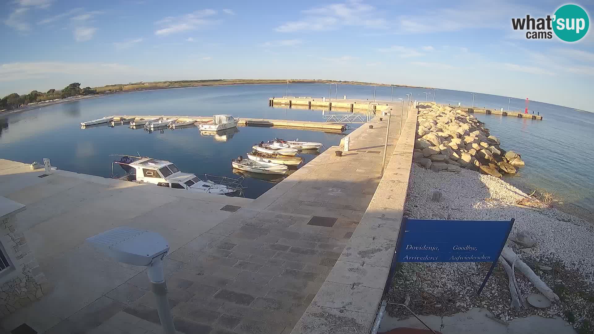 Webcam de l’île d’Unije – Explorez la beauté du joyau caché de la Croatie