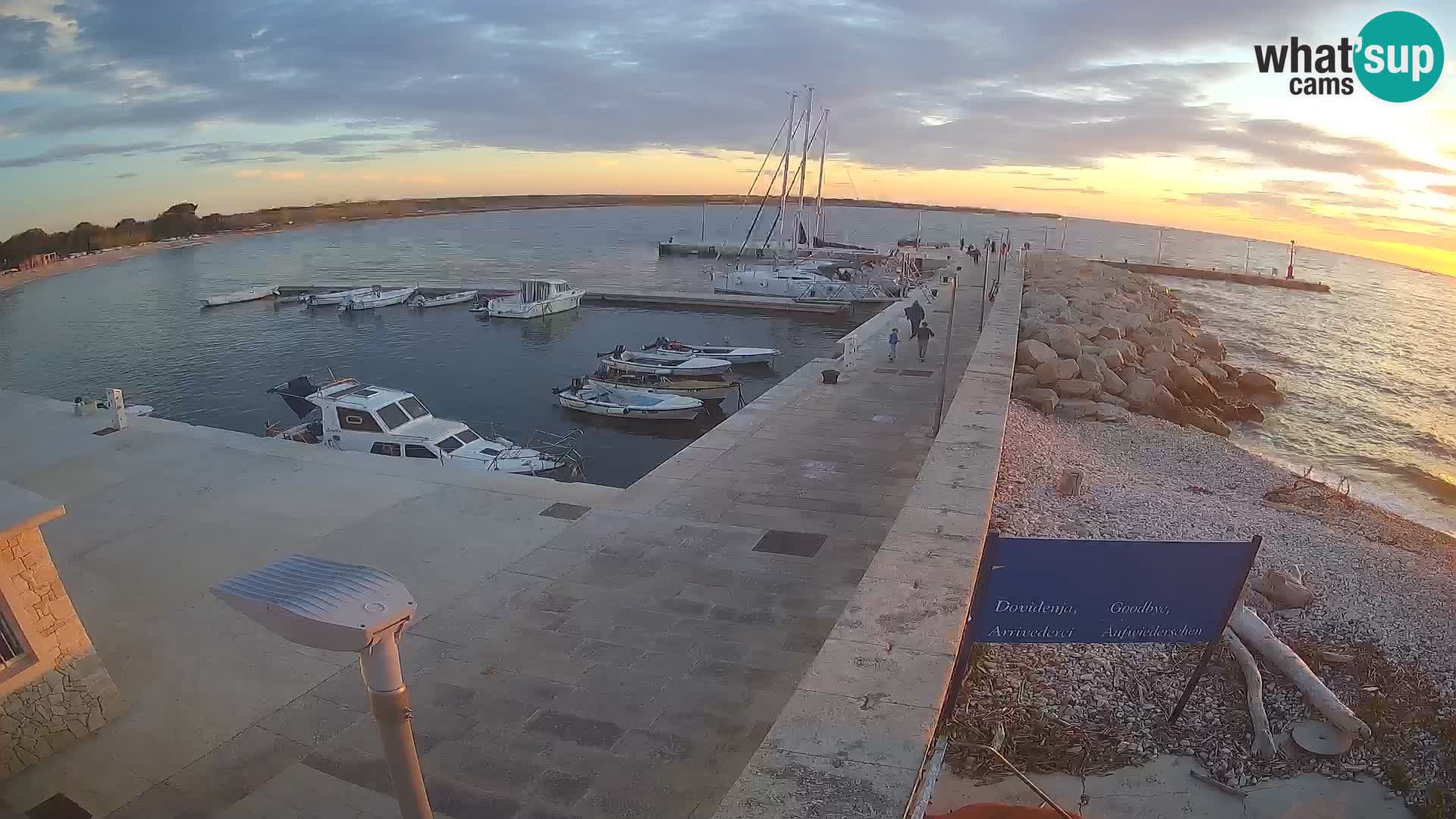 Webcam de l’île d’Unije – Explorez la beauté du joyau caché de la Croatie
