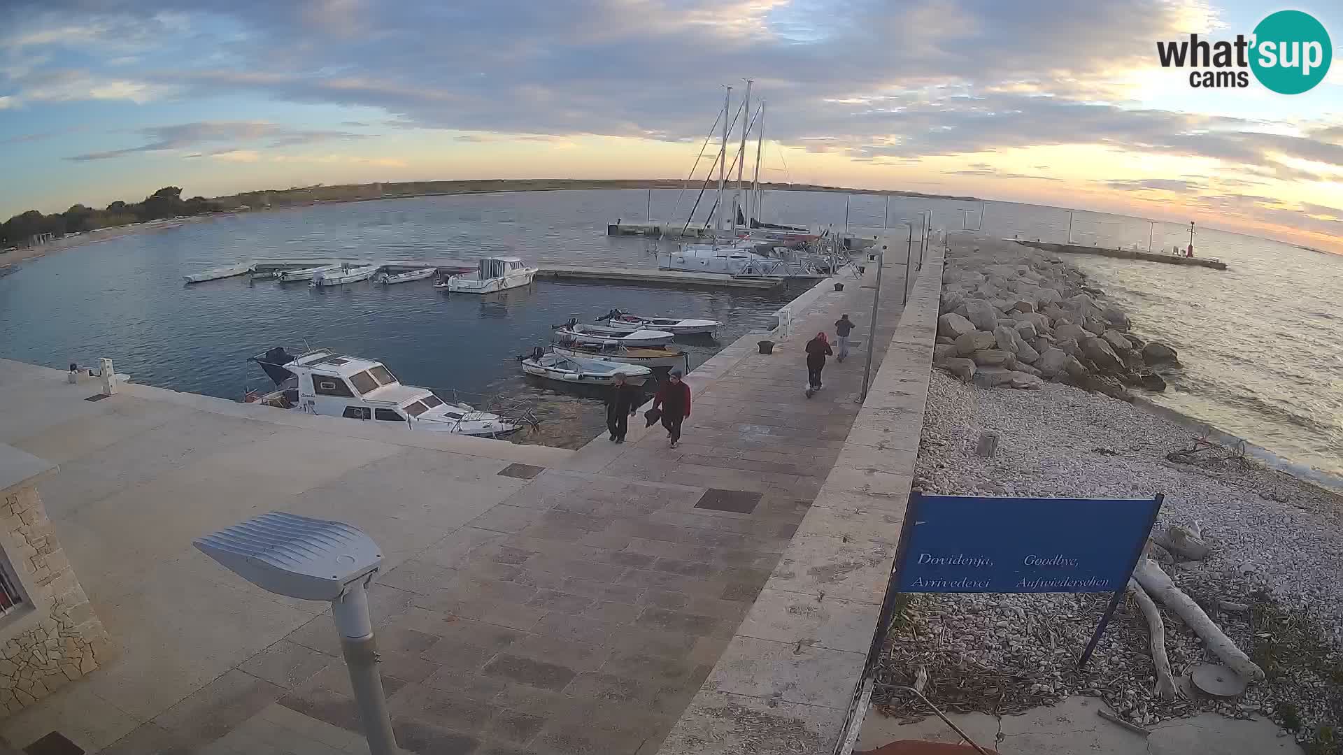 Webcam de l’île d’Unije – Explorez la beauté du joyau caché de la Croatie