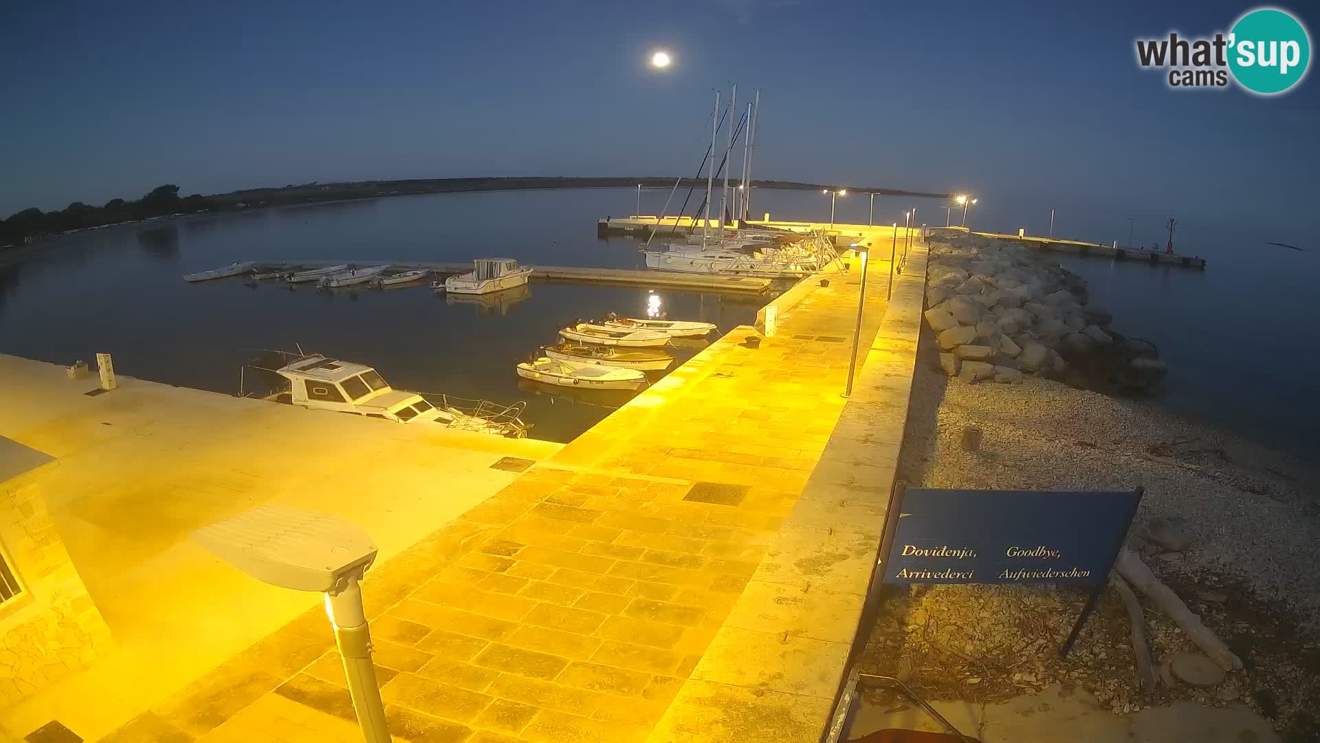 Webcam de l’île d’Unije – Explorez la beauté du joyau caché de la Croatie