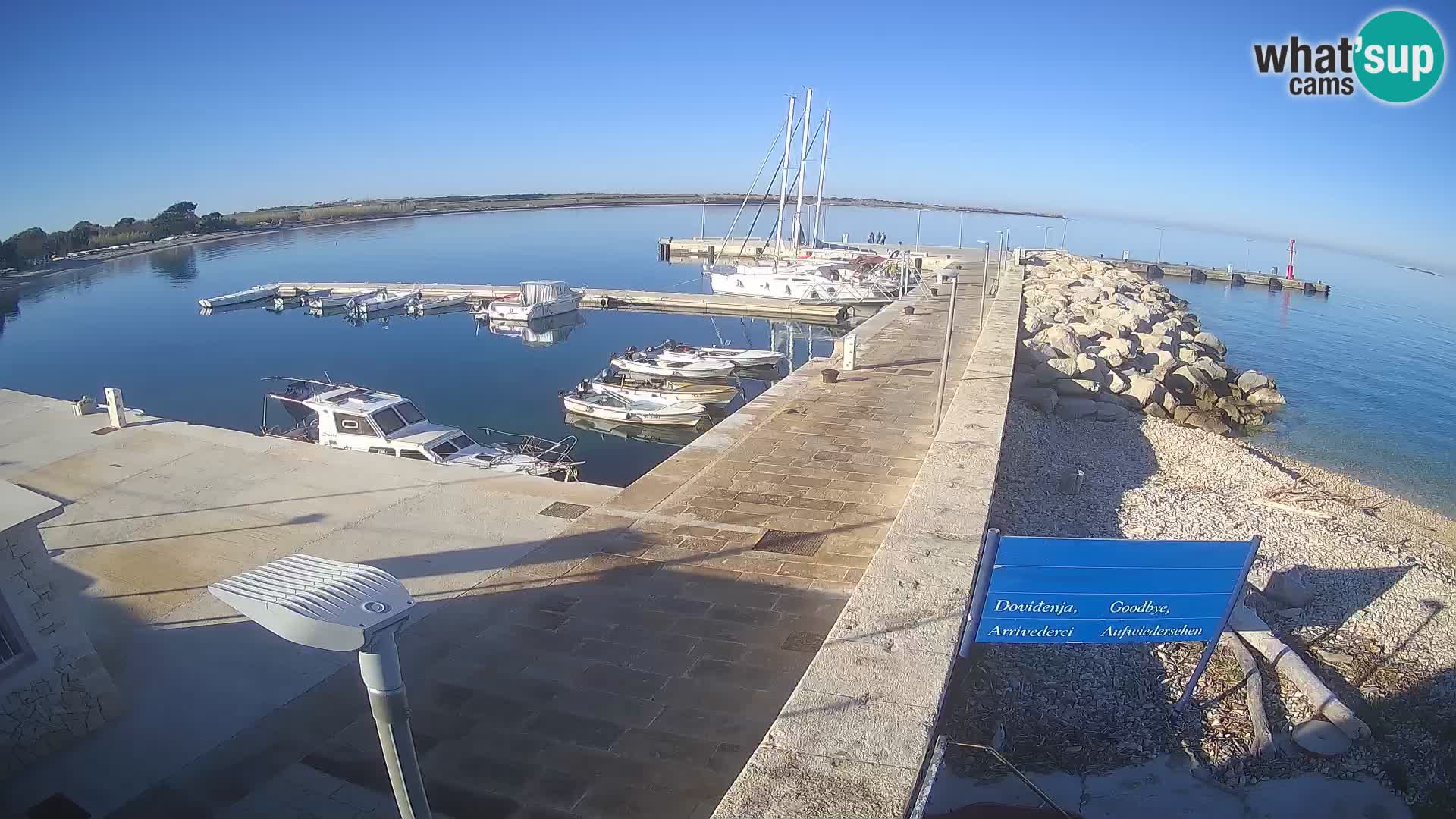 Webcam de l’île d’Unije – Explorez la beauté du joyau caché de la Croatie