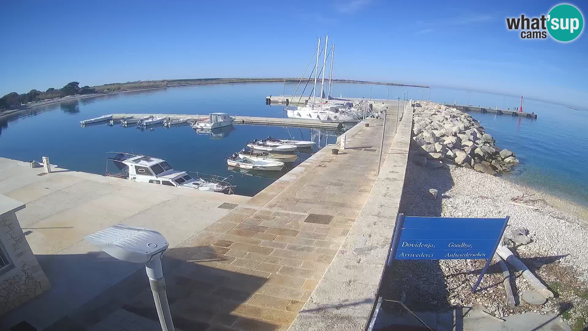 Webcam de l’île d’Unije – Explorez la beauté du joyau caché de la Croatie