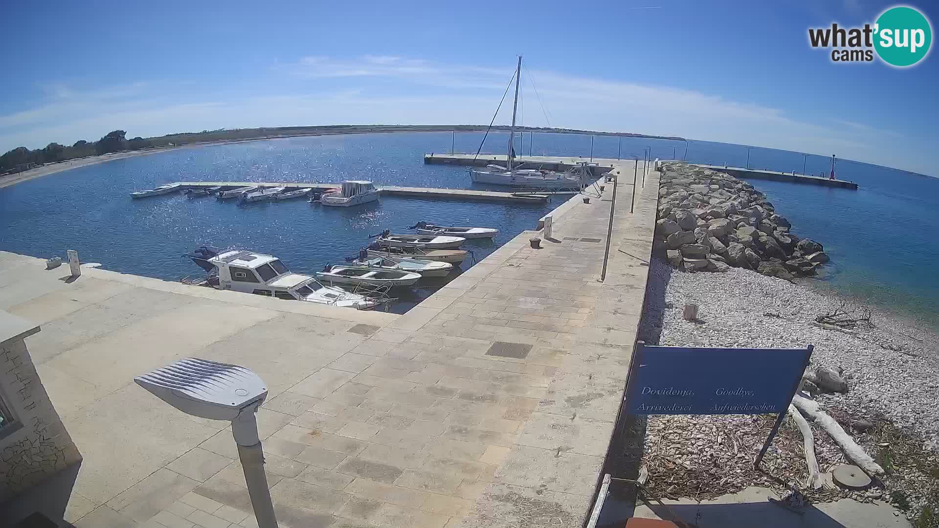 Webcam de l’île d’Unije – Explorez la beauté du joyau caché de la Croatie