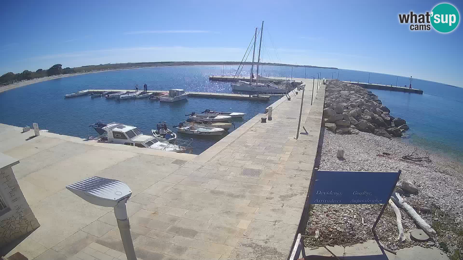 Webcam de l’île d’Unije – Explorez la beauté du joyau caché de la Croatie