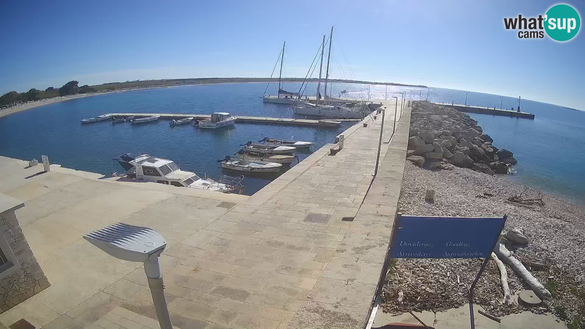 Webcam de l’île d’Unije – Explorez la beauté du joyau caché de la Croatie
