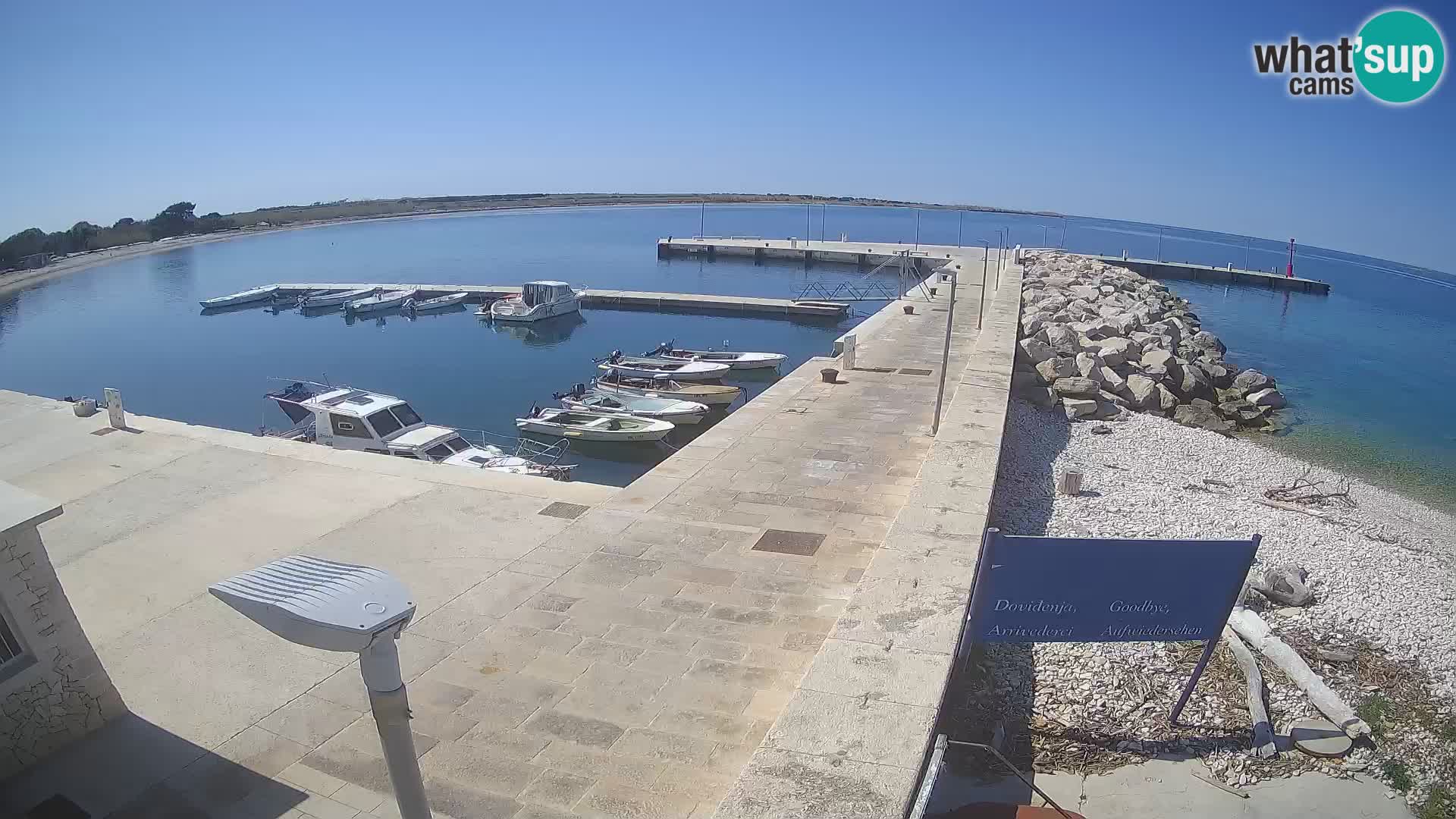 Webcam de l’île d’Unije – Explorez la beauté du joyau caché de la Croatie