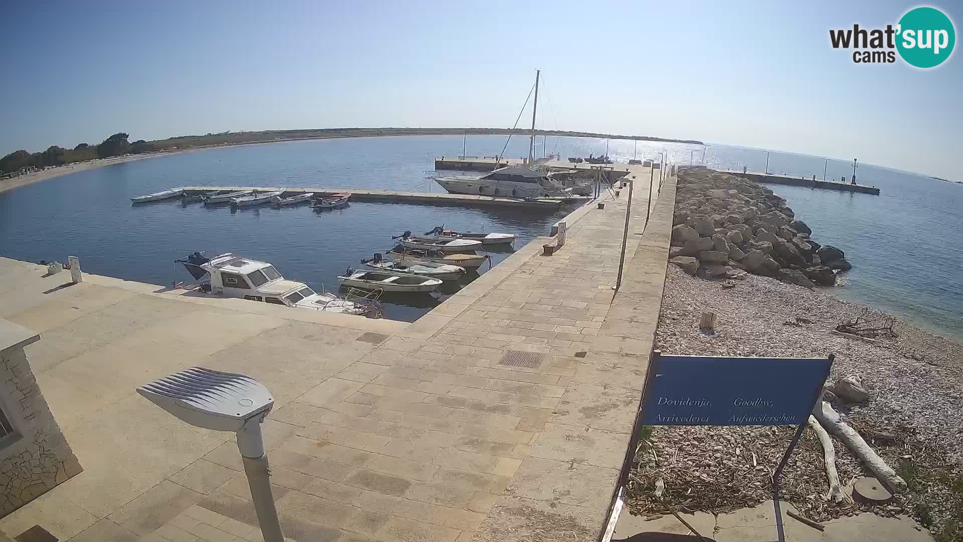 Webcam de l’île d’Unije – Explorez la beauté du joyau caché de la Croatie