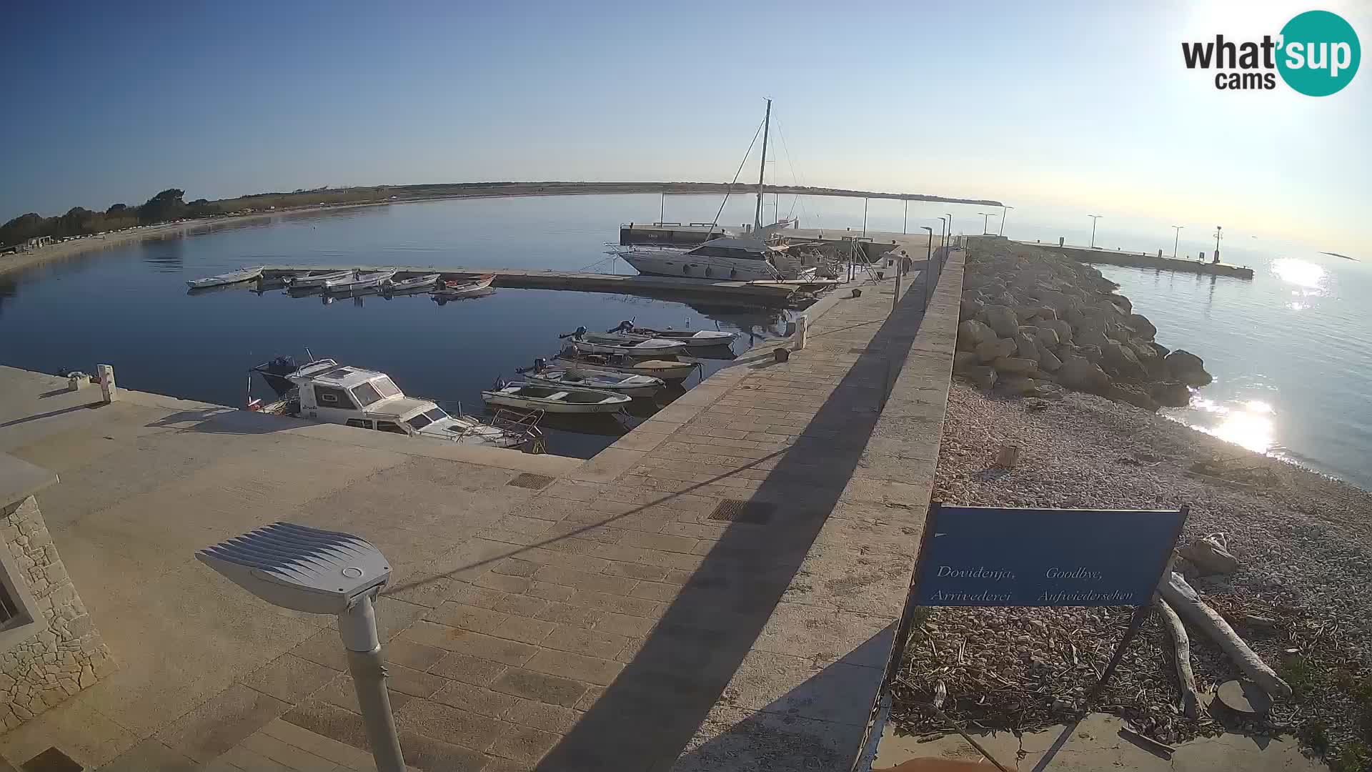 Webcam de l’île d’Unije – Explorez la beauté du joyau caché de la Croatie