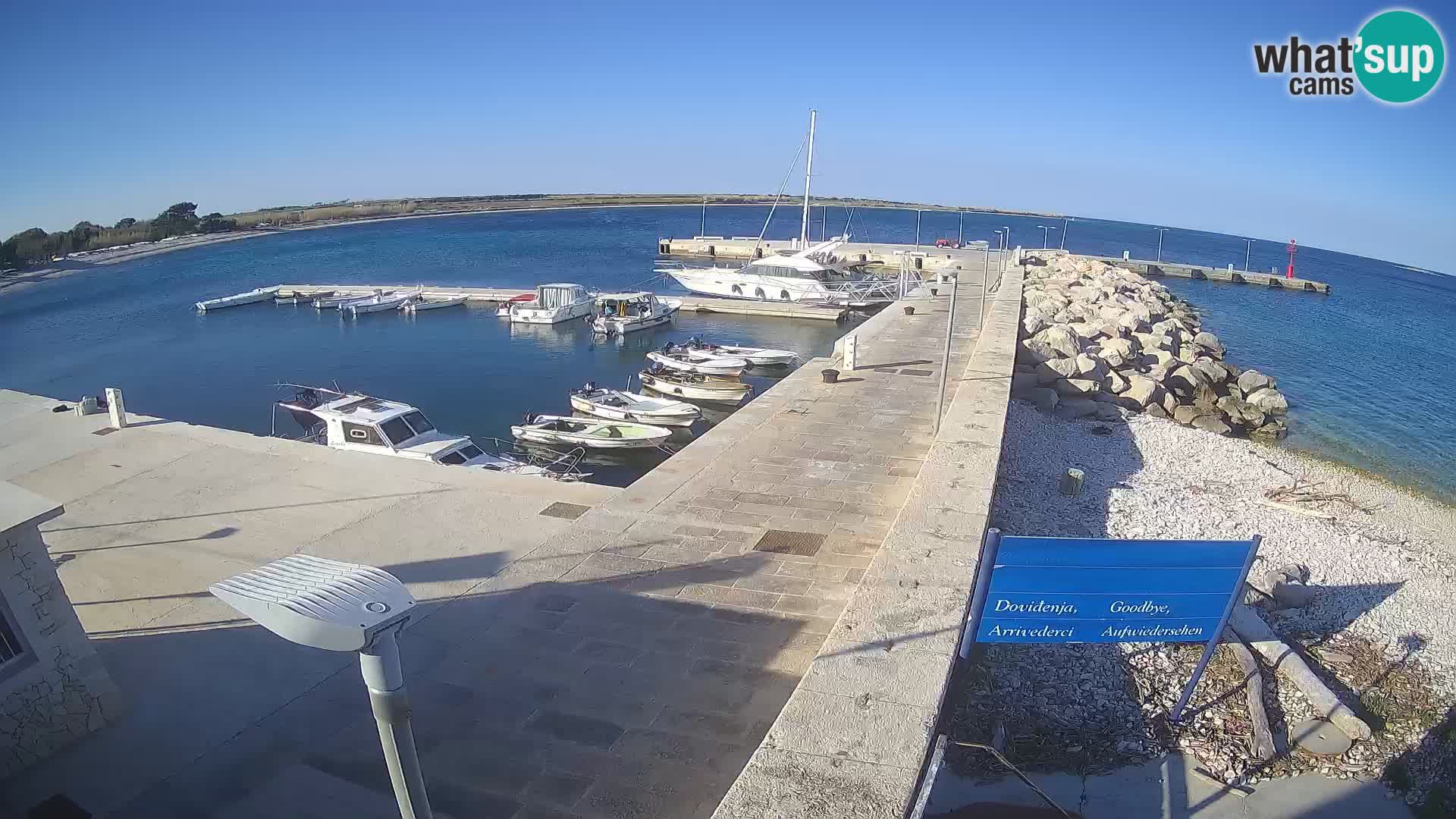 Webcam de l’île d’Unije – Explorez la beauté du joyau caché de la Croatie