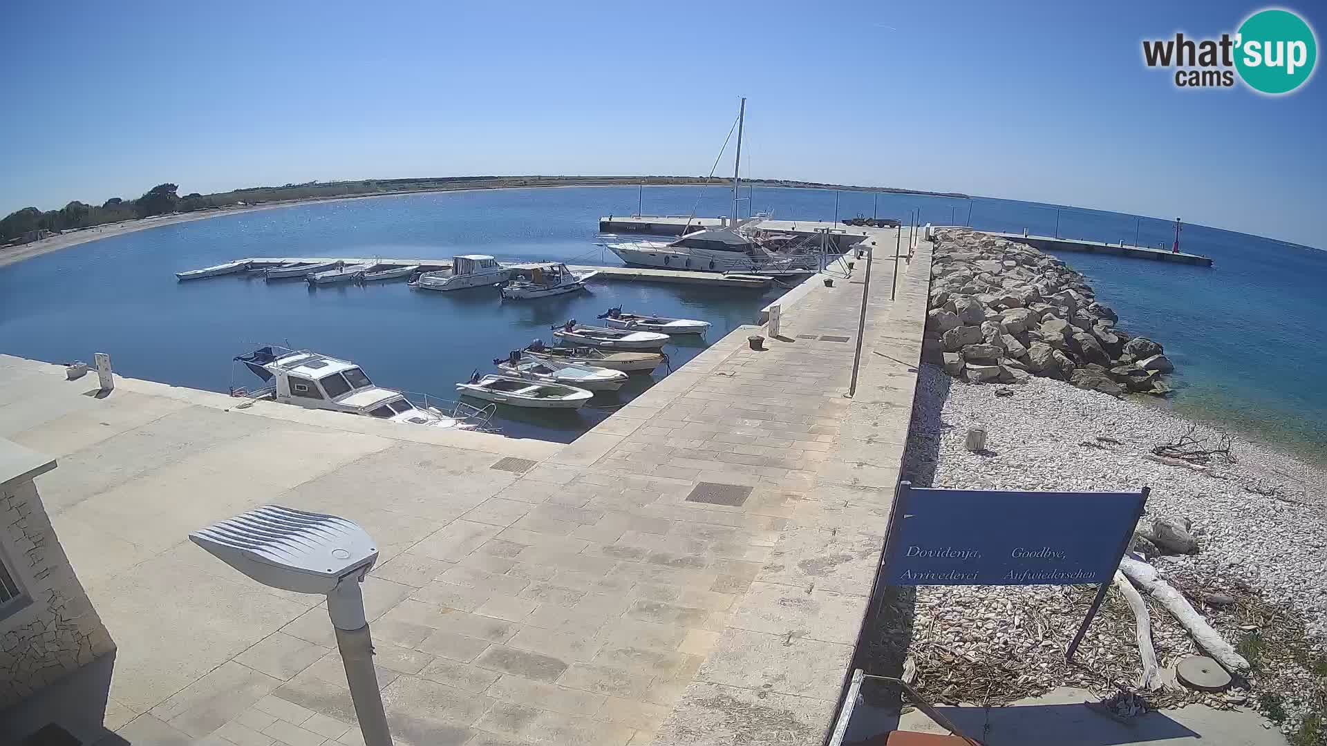 Webcam de l’île d’Unije – Explorez la beauté du joyau caché de la Croatie
