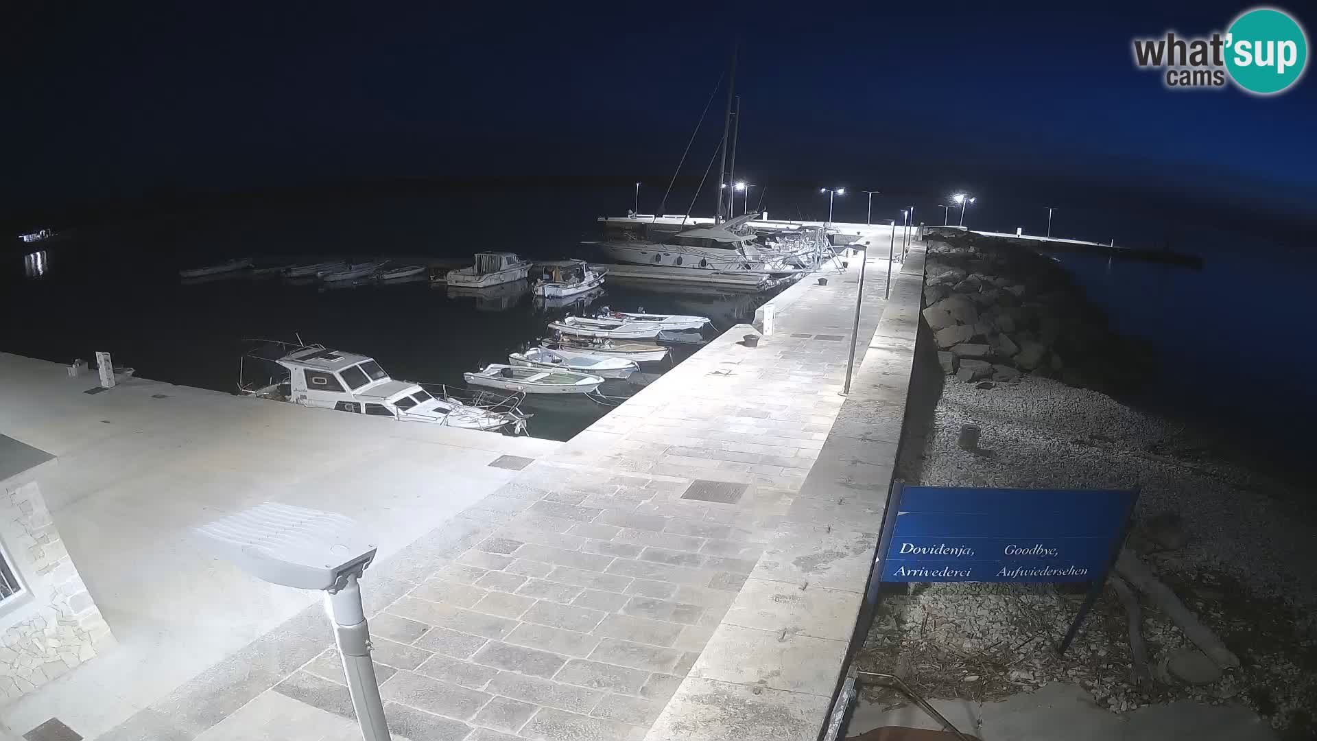 Webcam de l’île d’Unije – Explorez la beauté du joyau caché de la Croatie