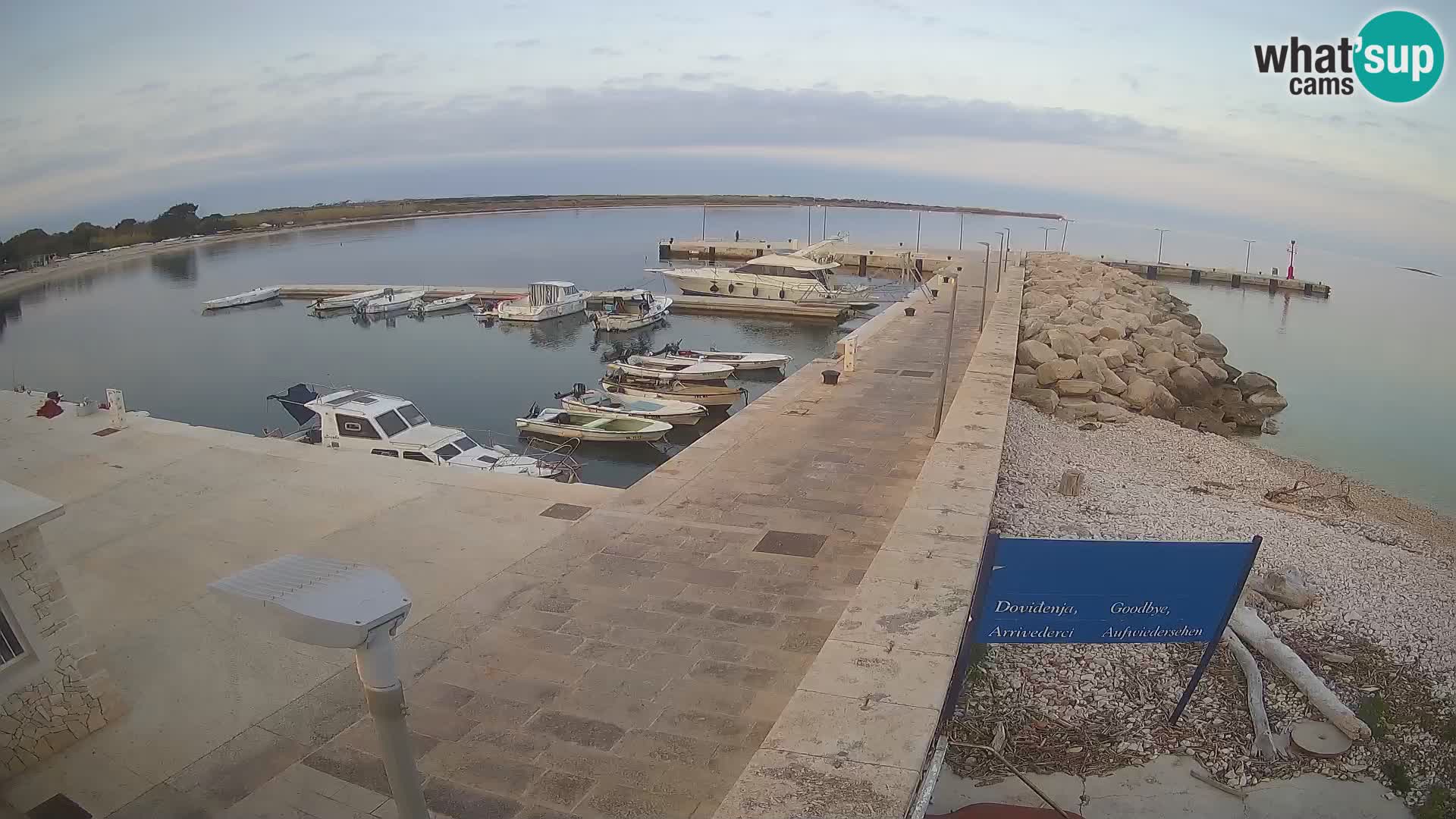 Webcam de l’île d’Unije – Explorez la beauté du joyau caché de la Croatie